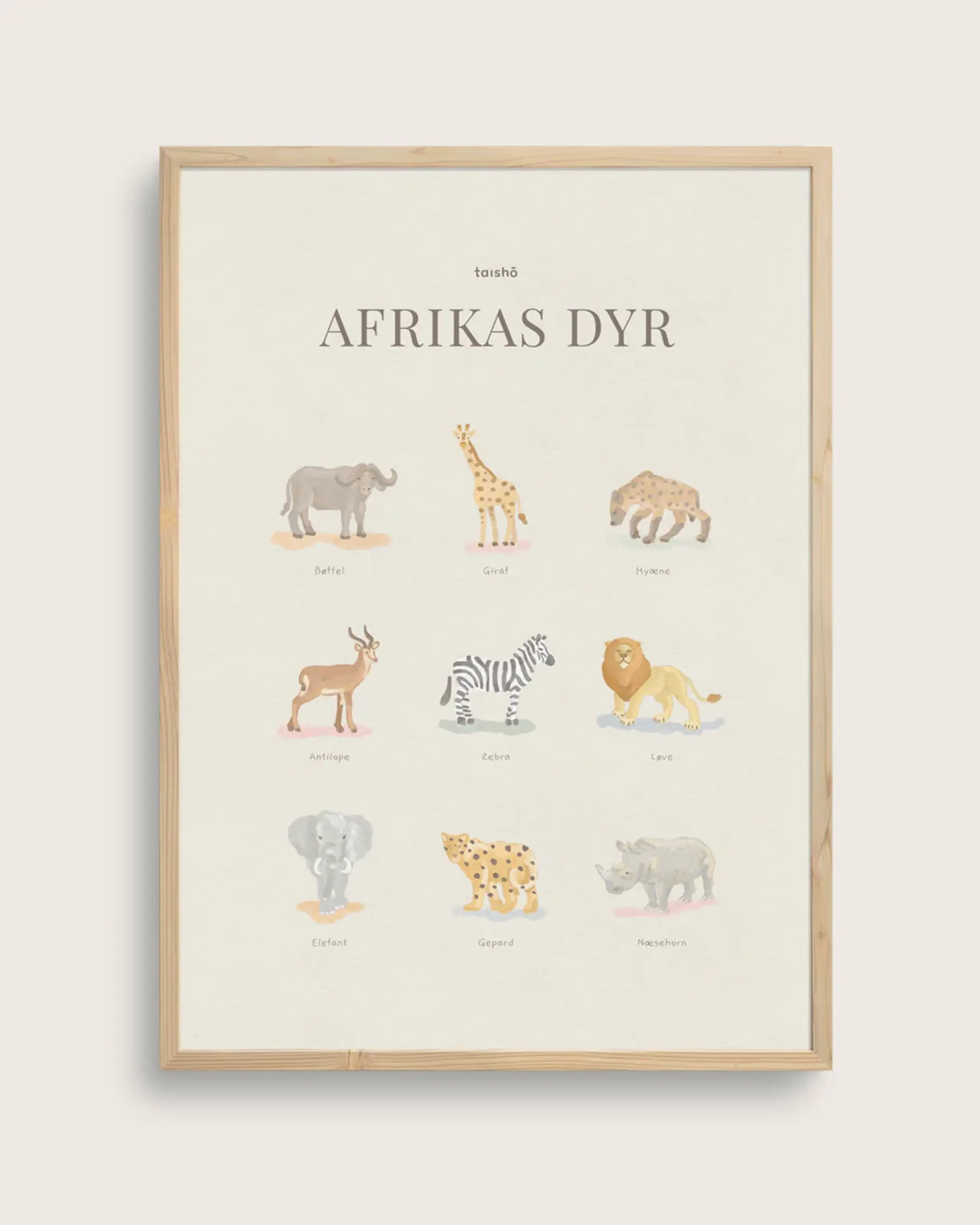 Taishō - Poster - African Animals - African Animals
