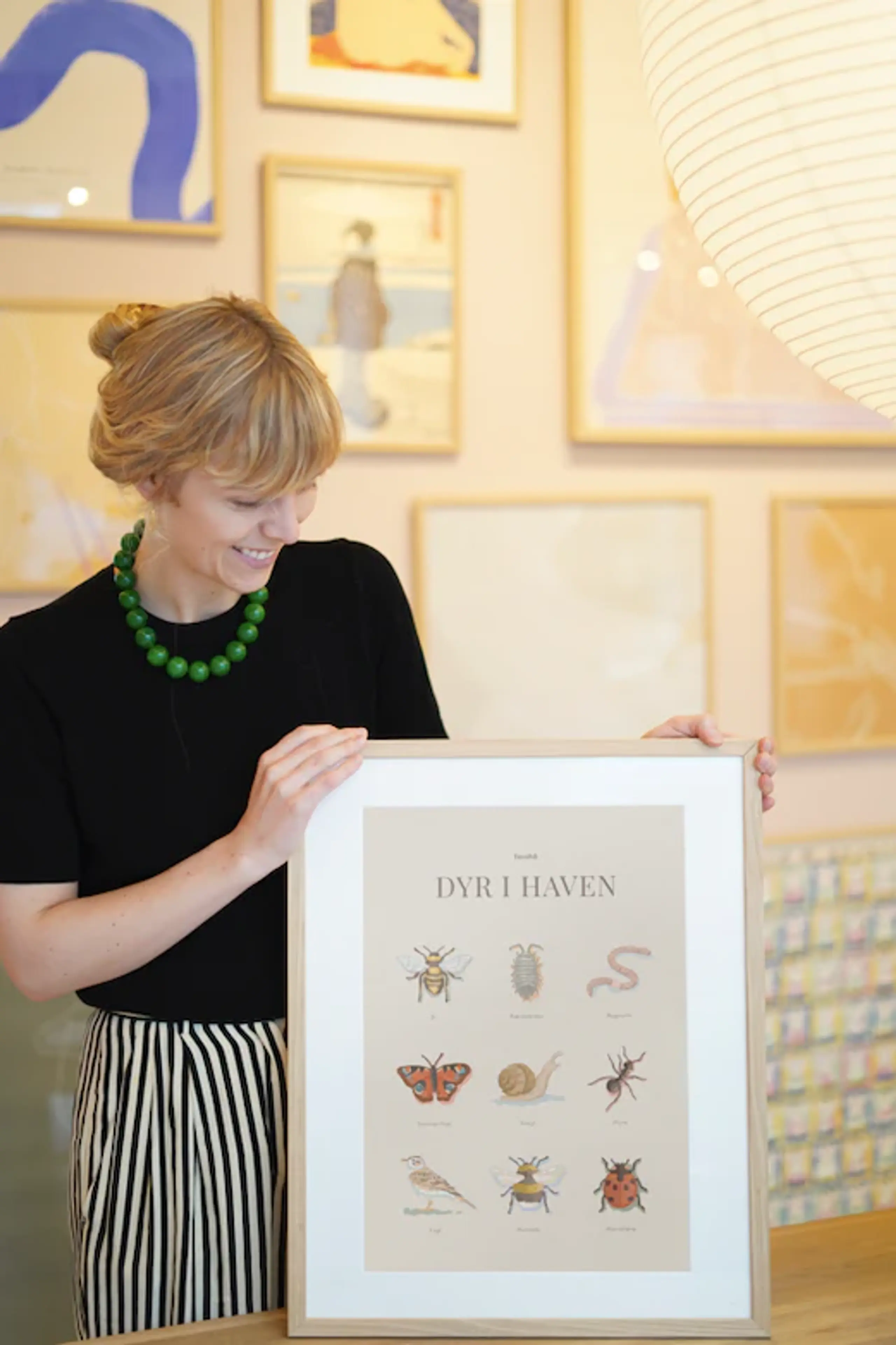 Taishō - Juliste - Animals In The Garden - Animals In The Garden