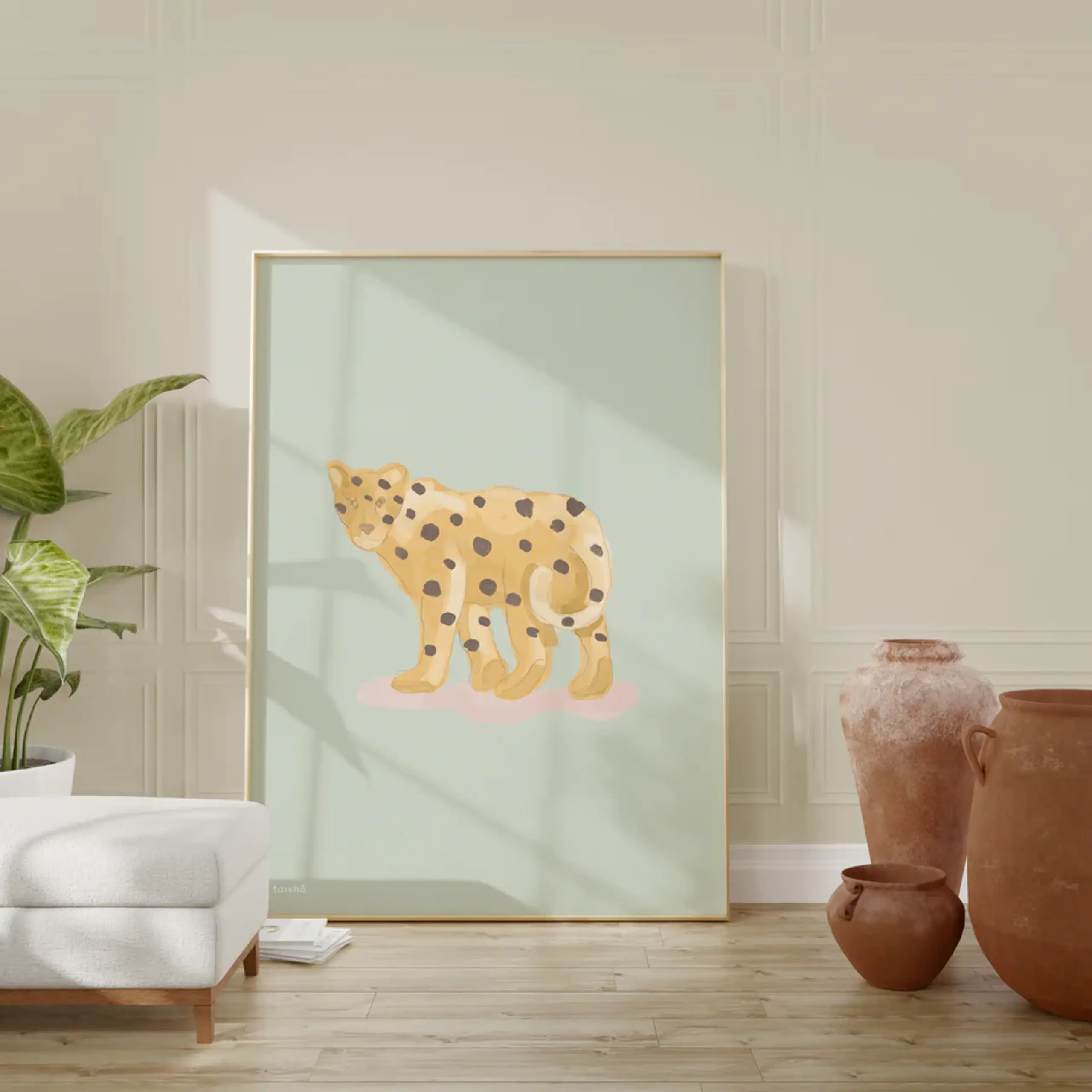 Taishō - Poster - Green Cheetah - Green Cheetah