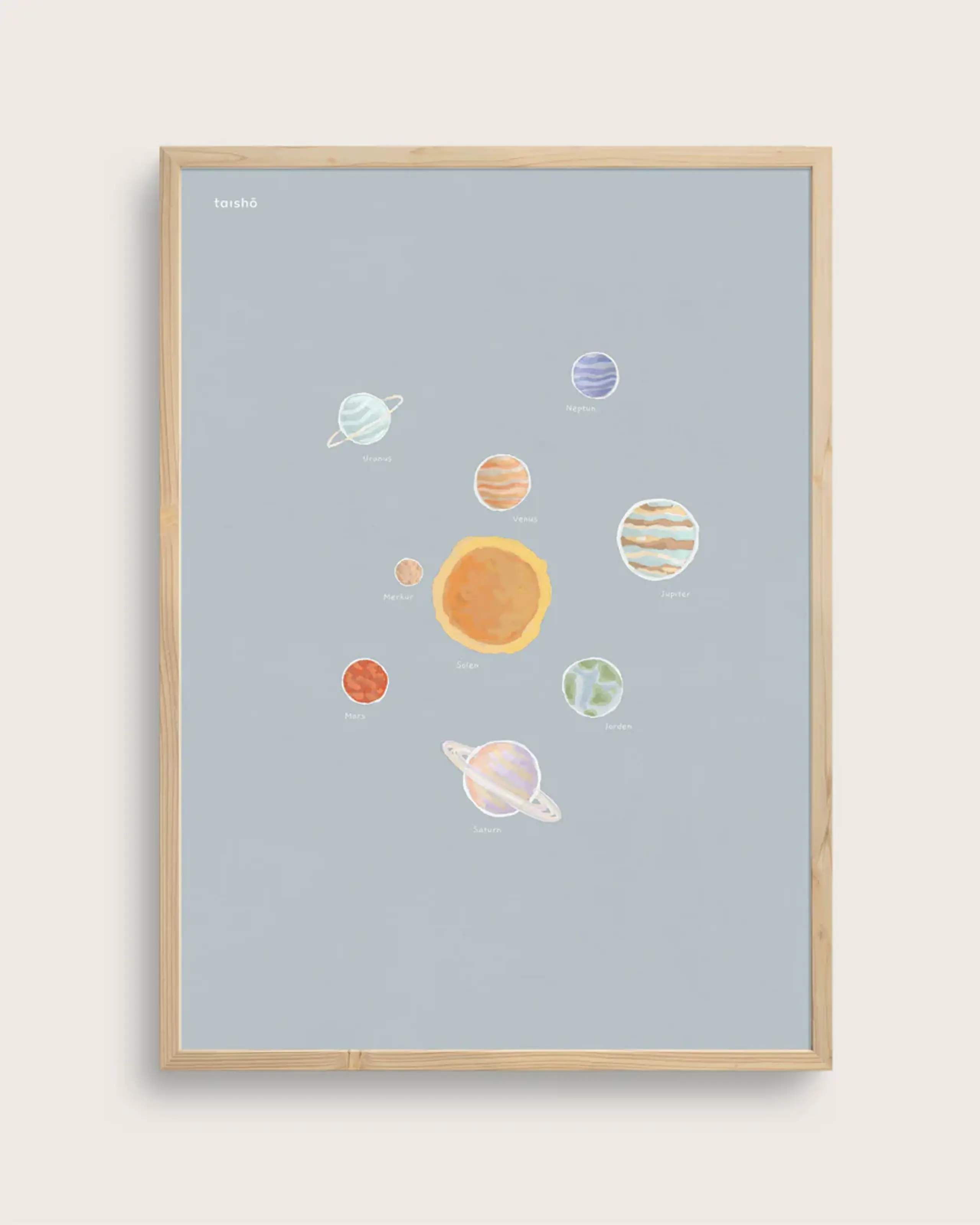 Taishō - Poster - Solar System 1 - Solar System 1