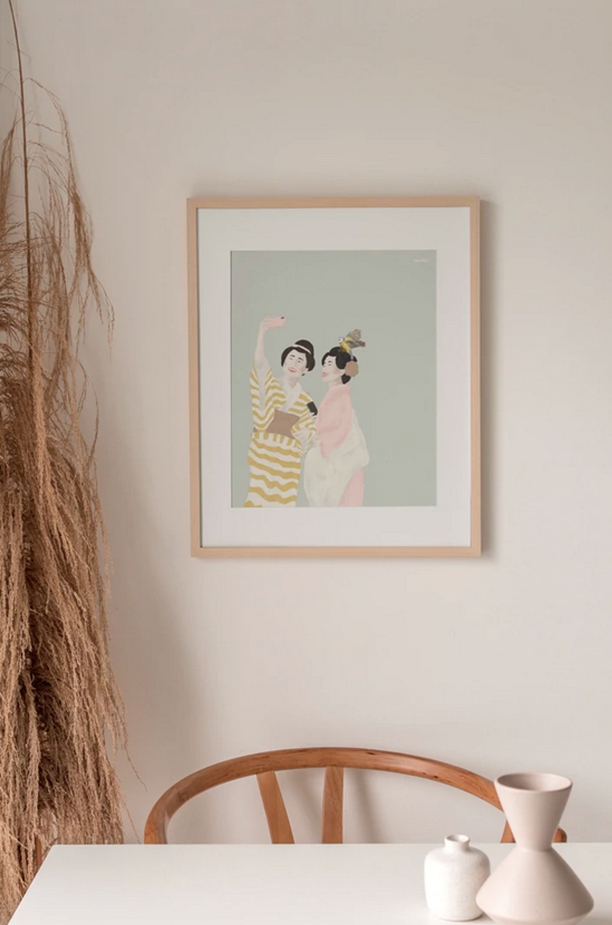 Taishō - Poster - Chiizu - Pastelgrøn