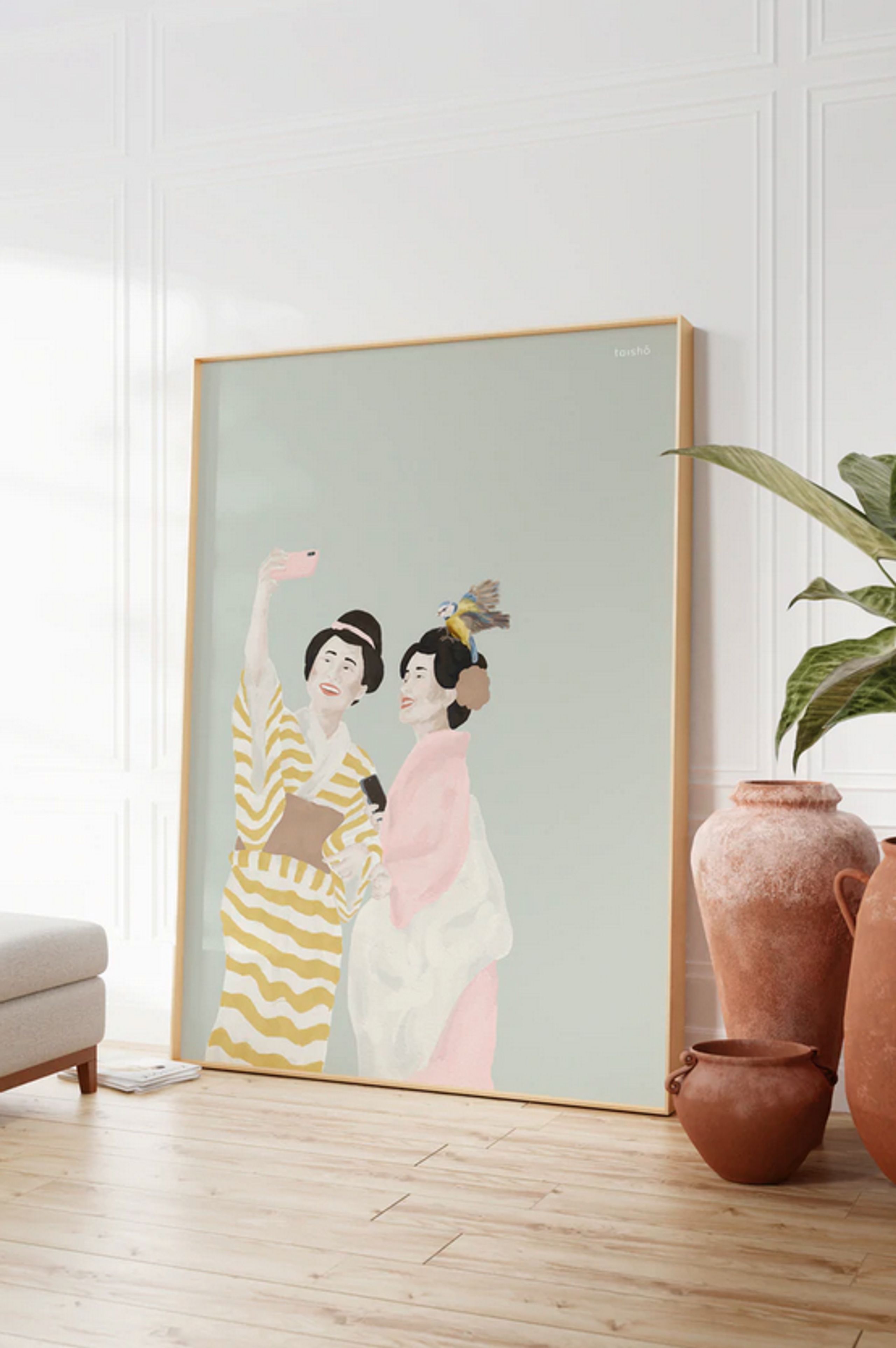 Taishō - Poster - Chiizu - Pastelgrøn