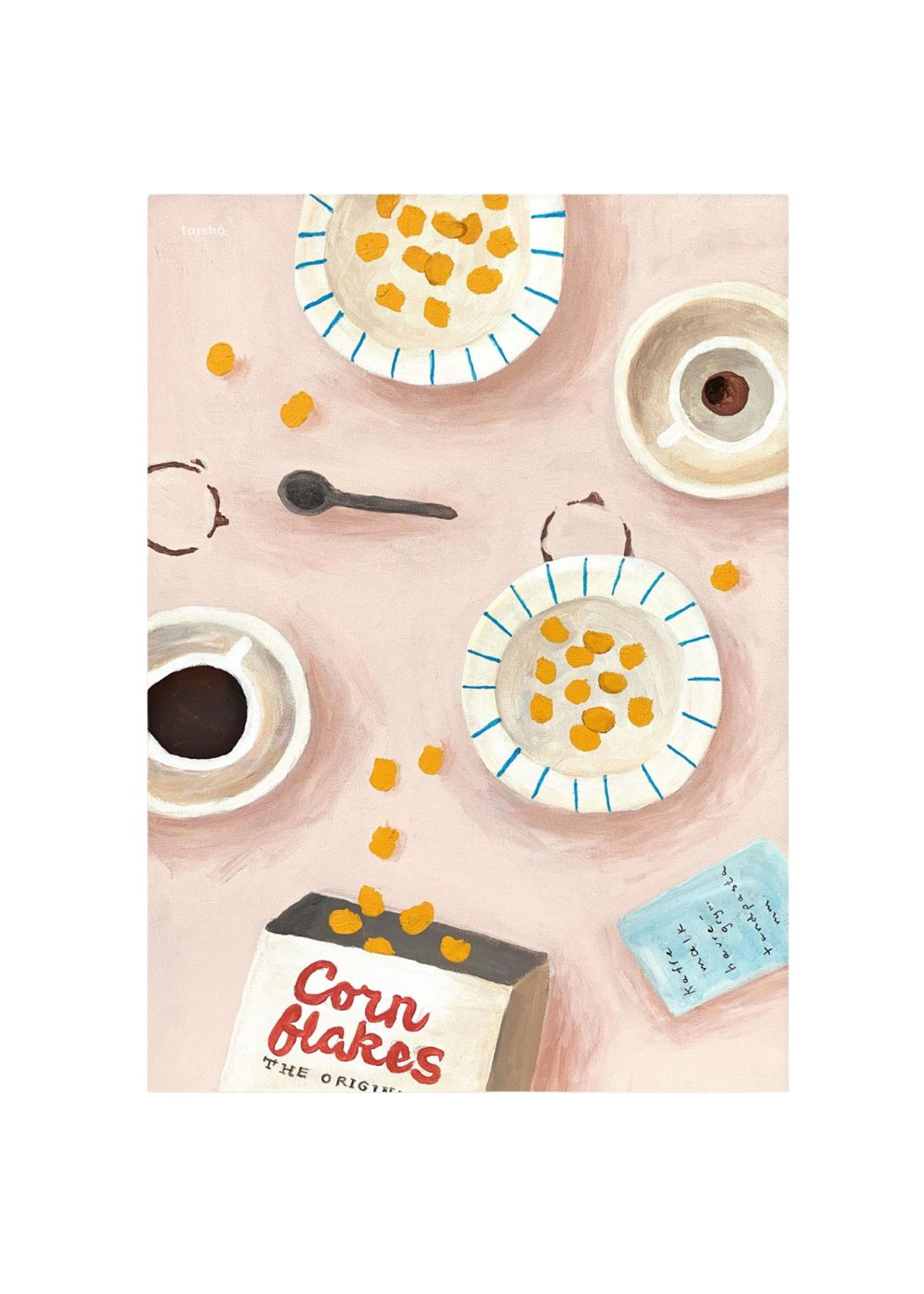 Taishō - Juliste - Mandagsmorgenbord - Mandagsmorgenbord - Motive only