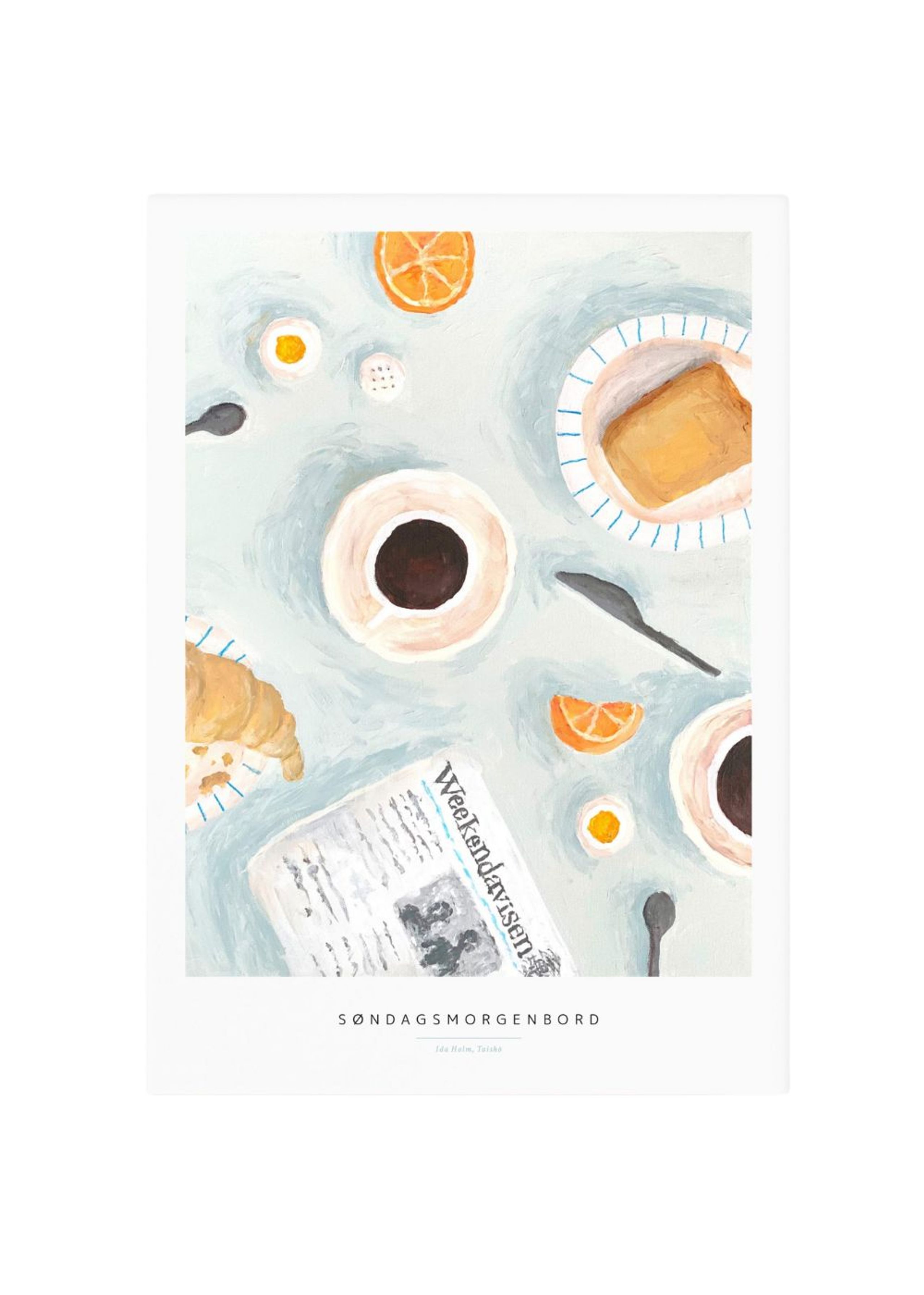 Taishō - Poster - Morgenborde - Søndagsmorgenbord