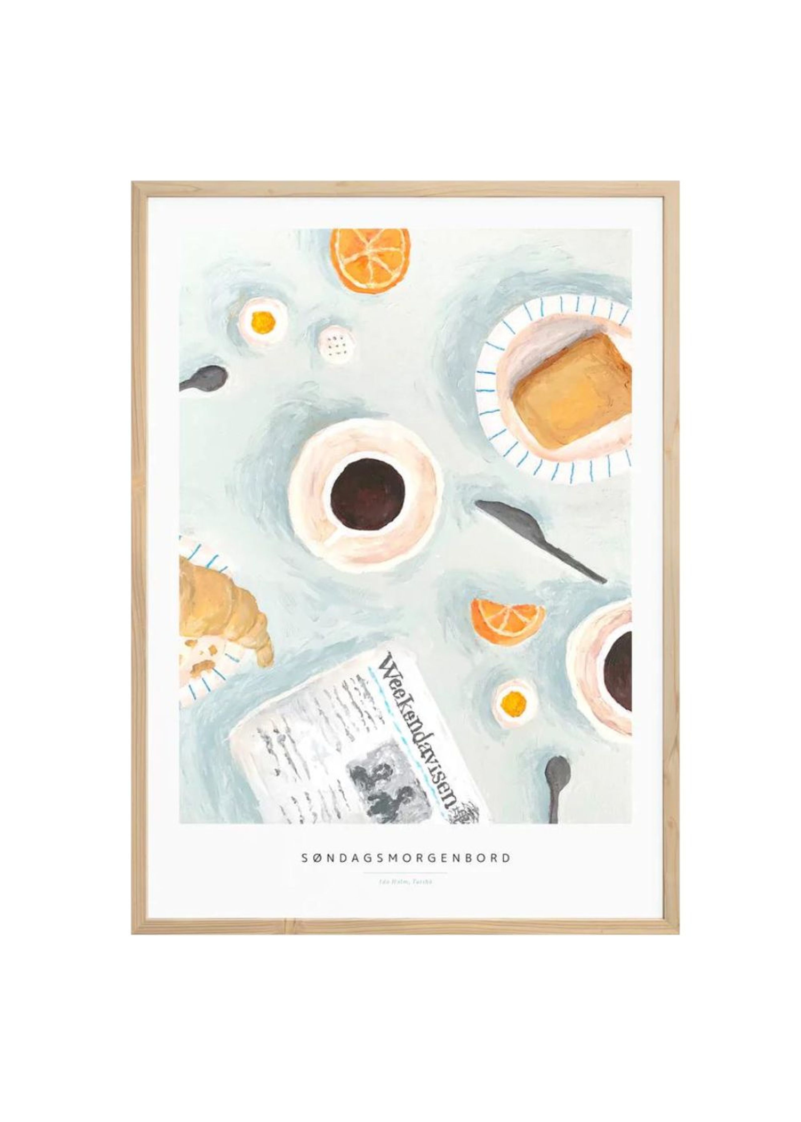 Taishō - Poster - Morgenborde - Søndagsmorgenbord