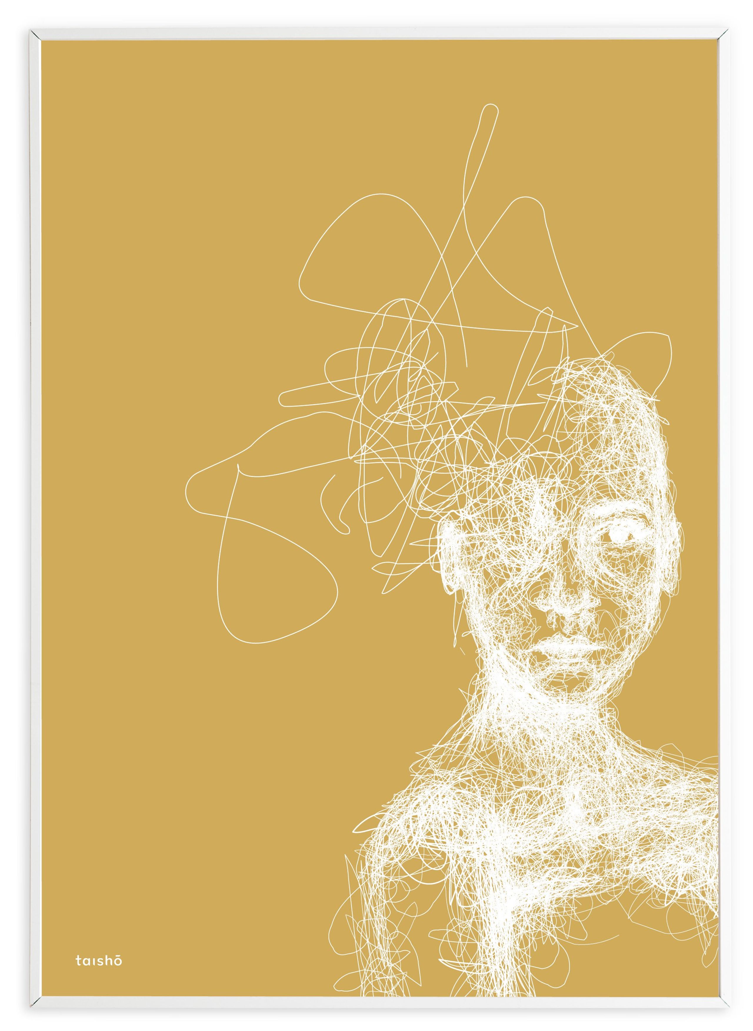 Taishō - Poster - Rodehoved - Efterårsgul