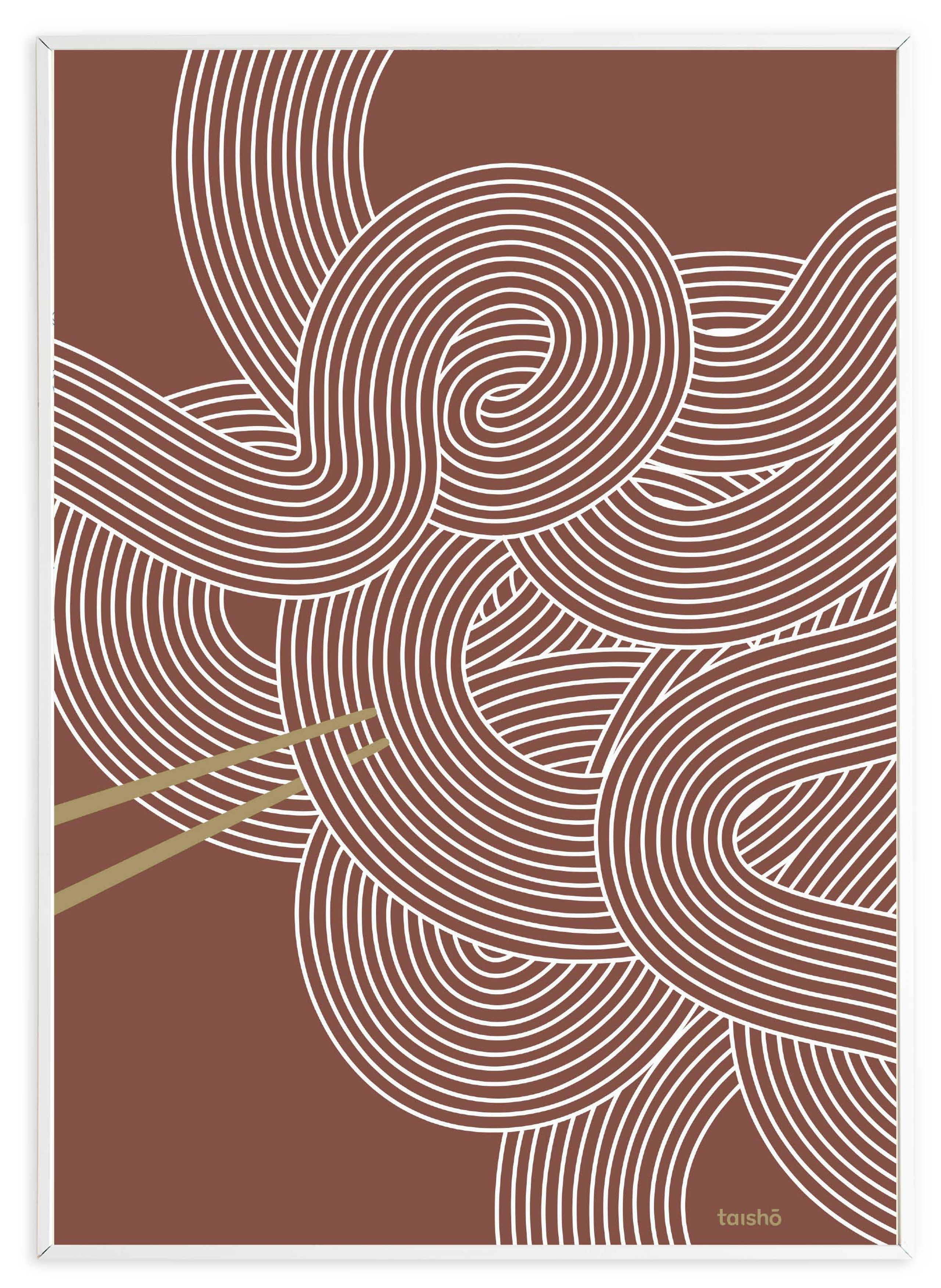 Taishō - Poster - Udon #1 - Bordeaux