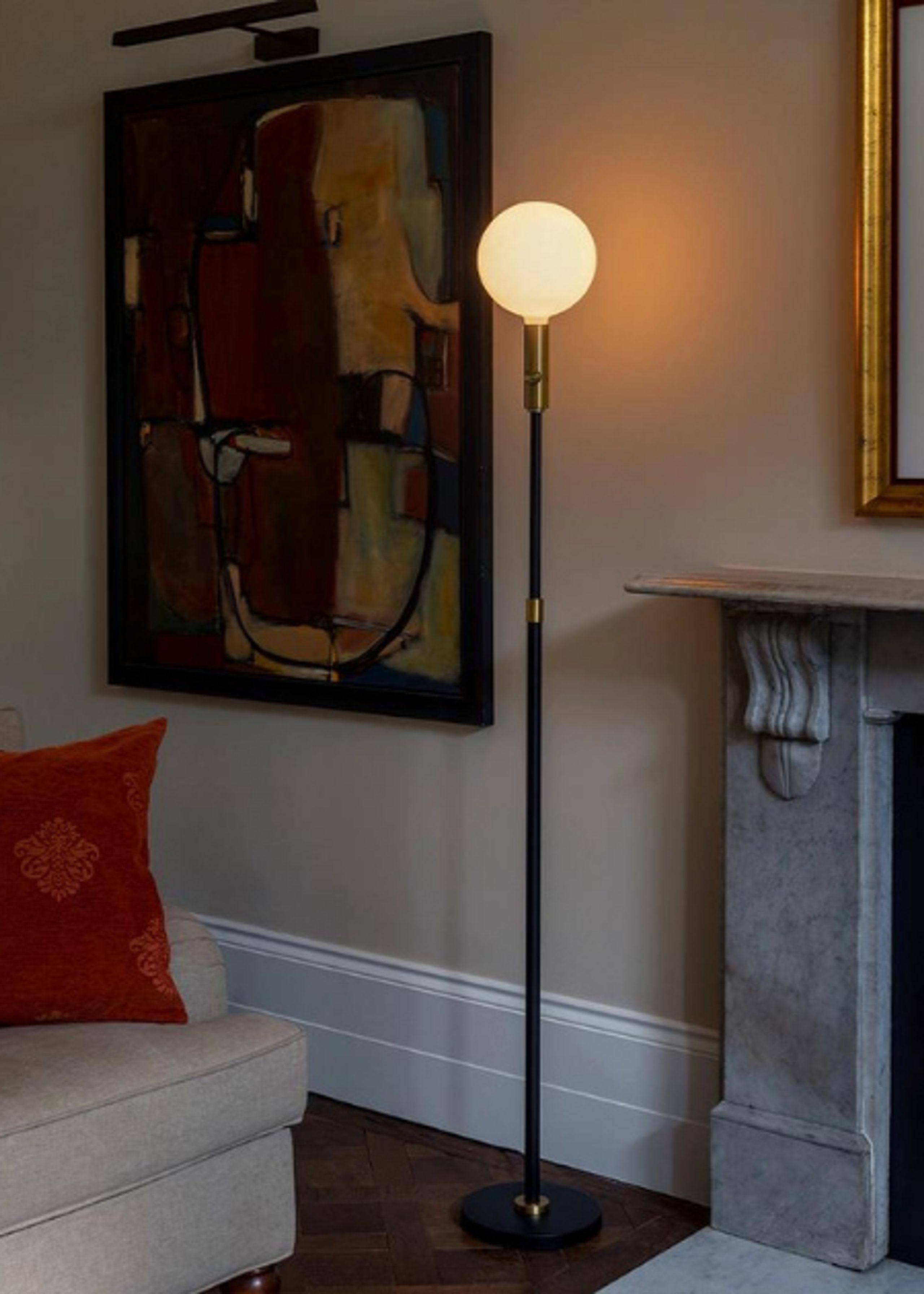 Tala - Floor Lamp - Poise - Brass