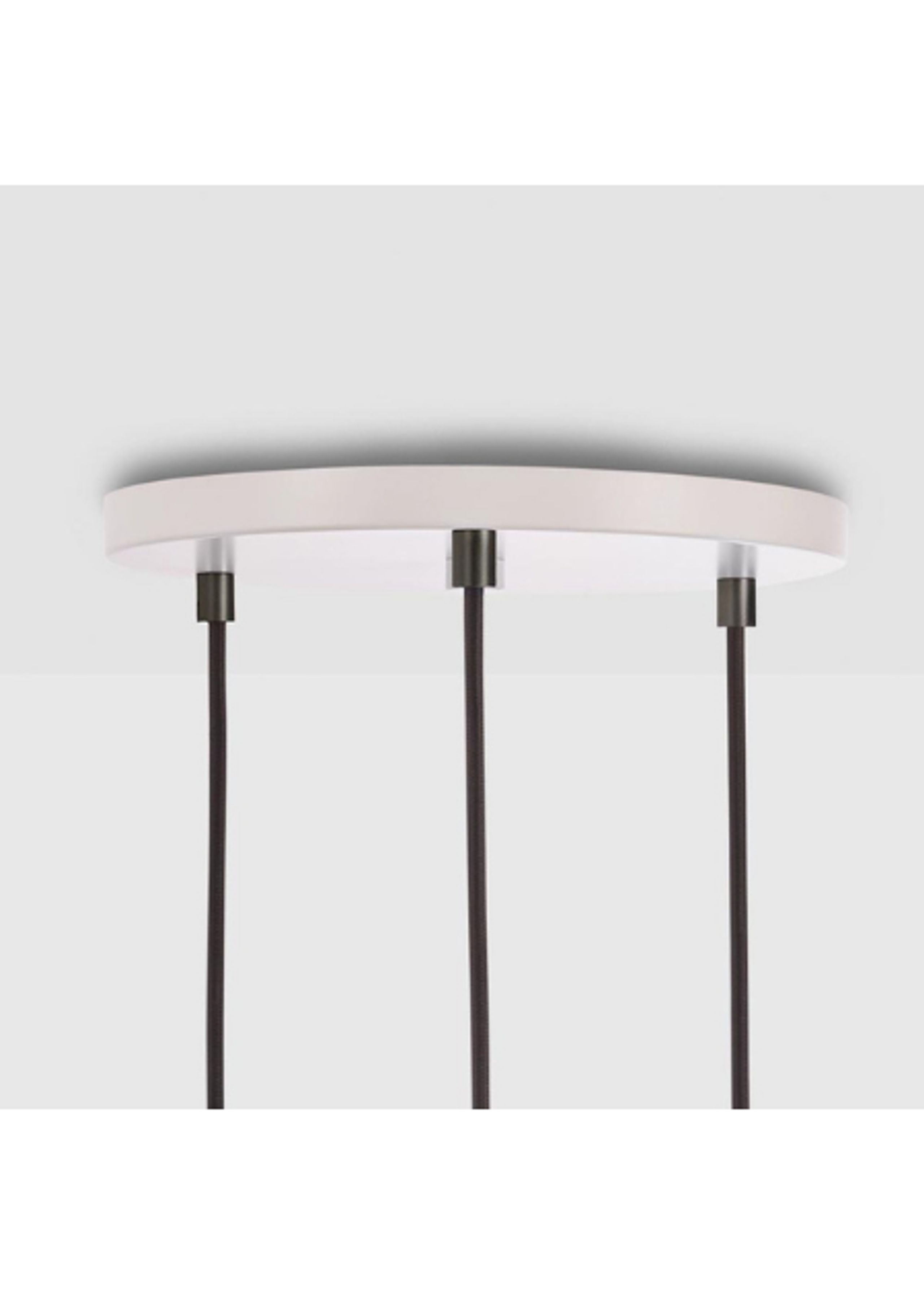 Tala - Lamp - Triple Pendant Canopy - Graphite/White