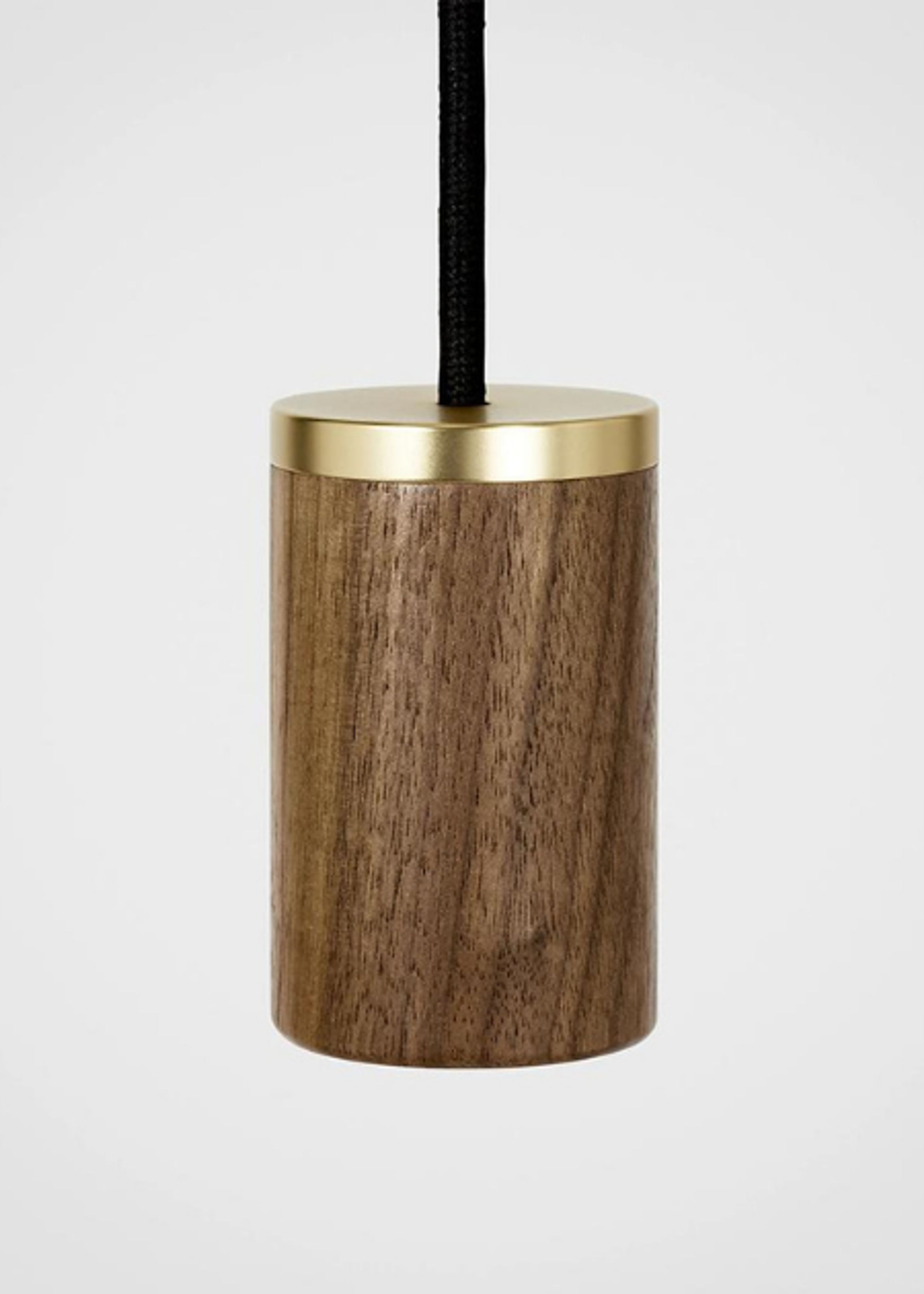 Tala - Lampe - Triple Pendant Canopy - Walnut/White