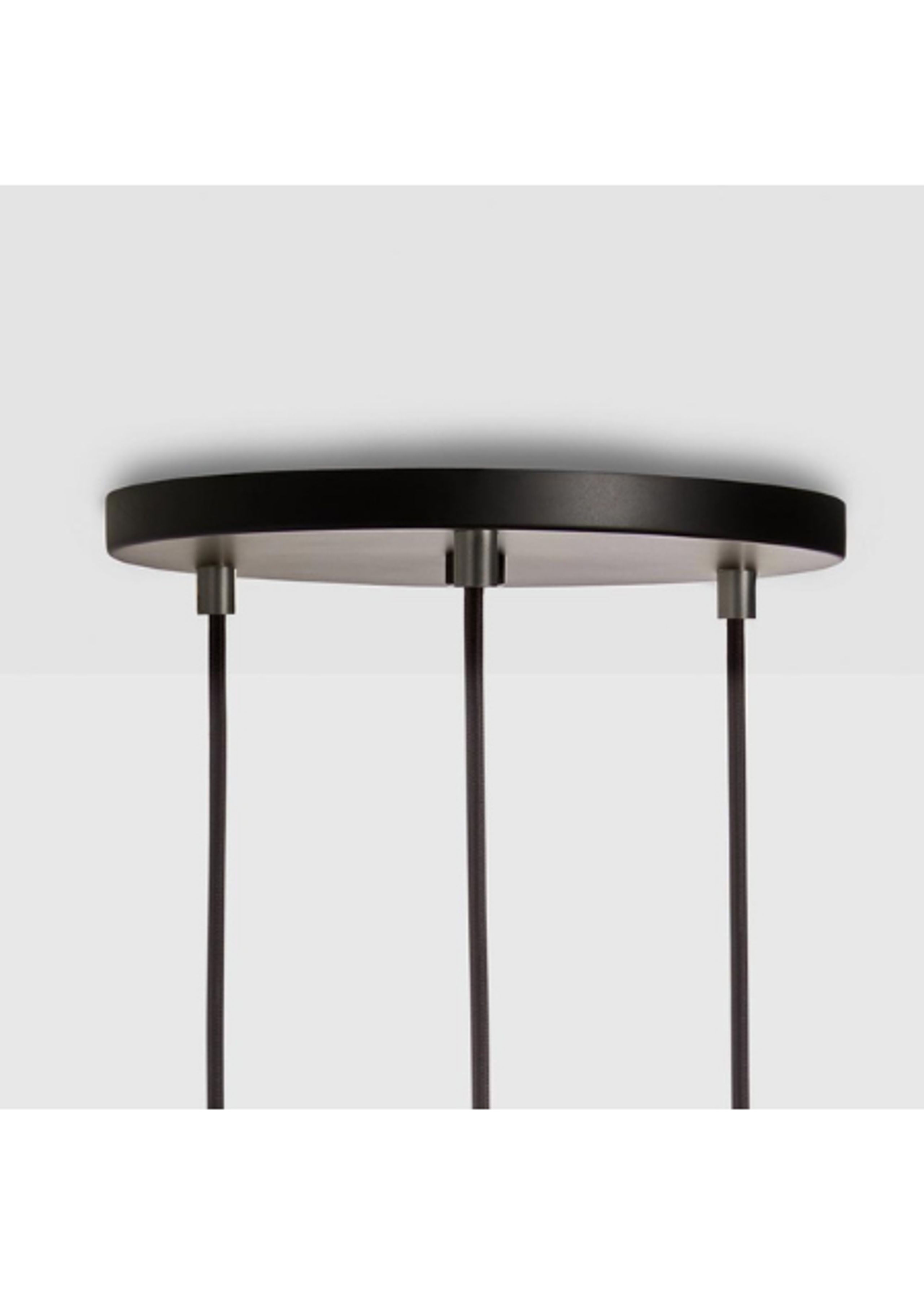 Tala - Lampe - Triple Pendant - White/Black - Voronoi II - Graphite/Black