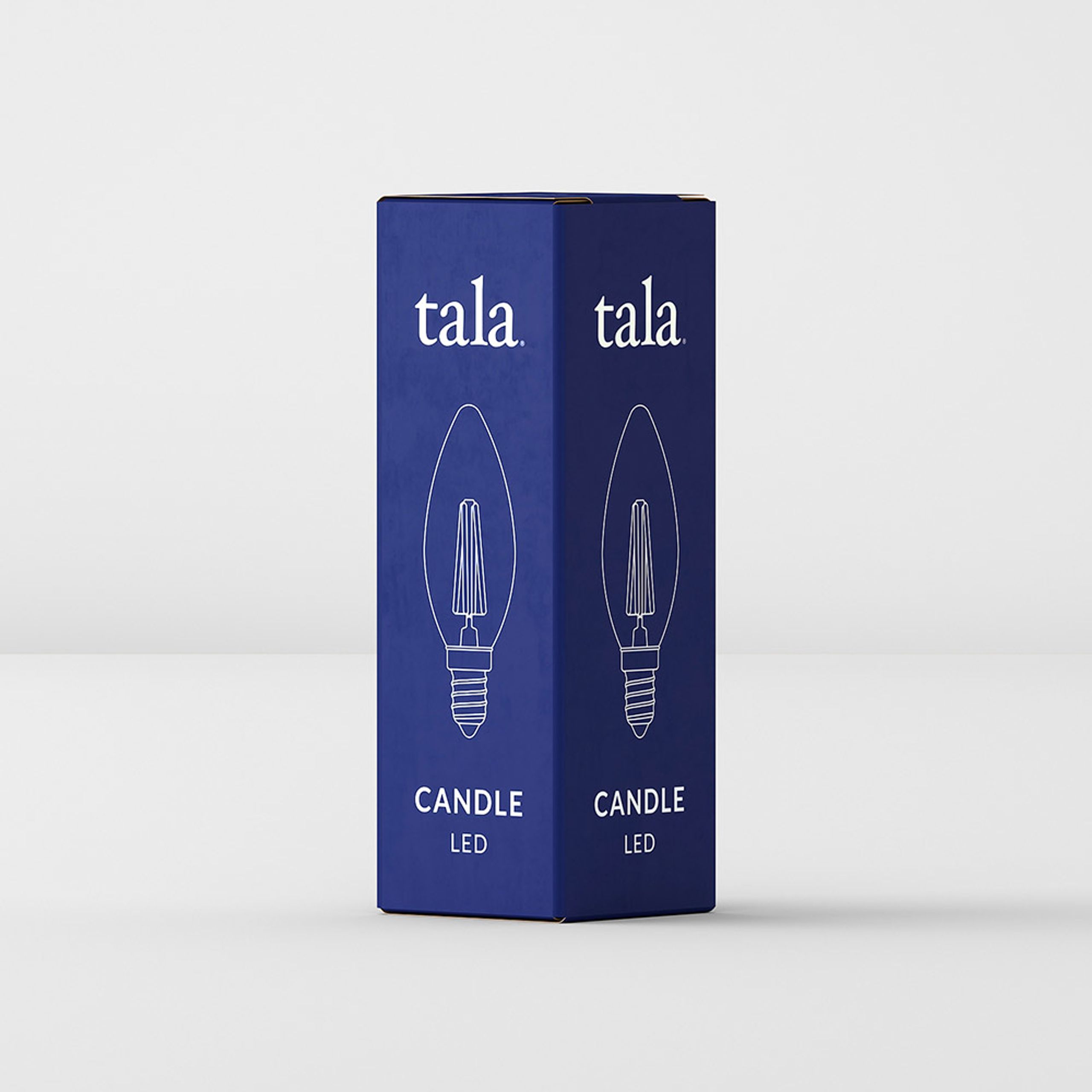 Tala - Pærer - Candle 4 Watt Pære - Klar Glas