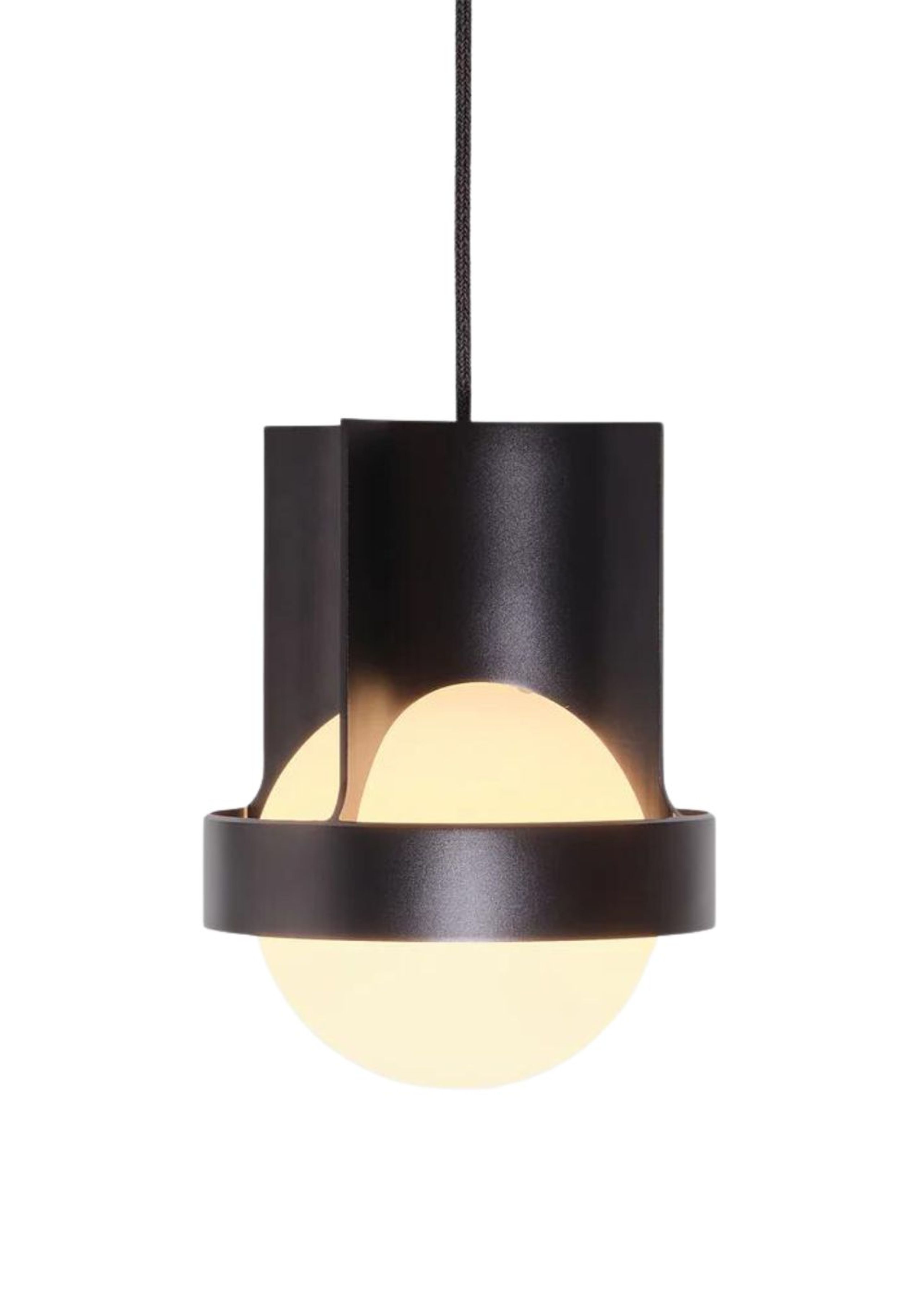 Tala - Pendelleuchte - Loop Single Pendant + Sphere IV - Dark Grey
