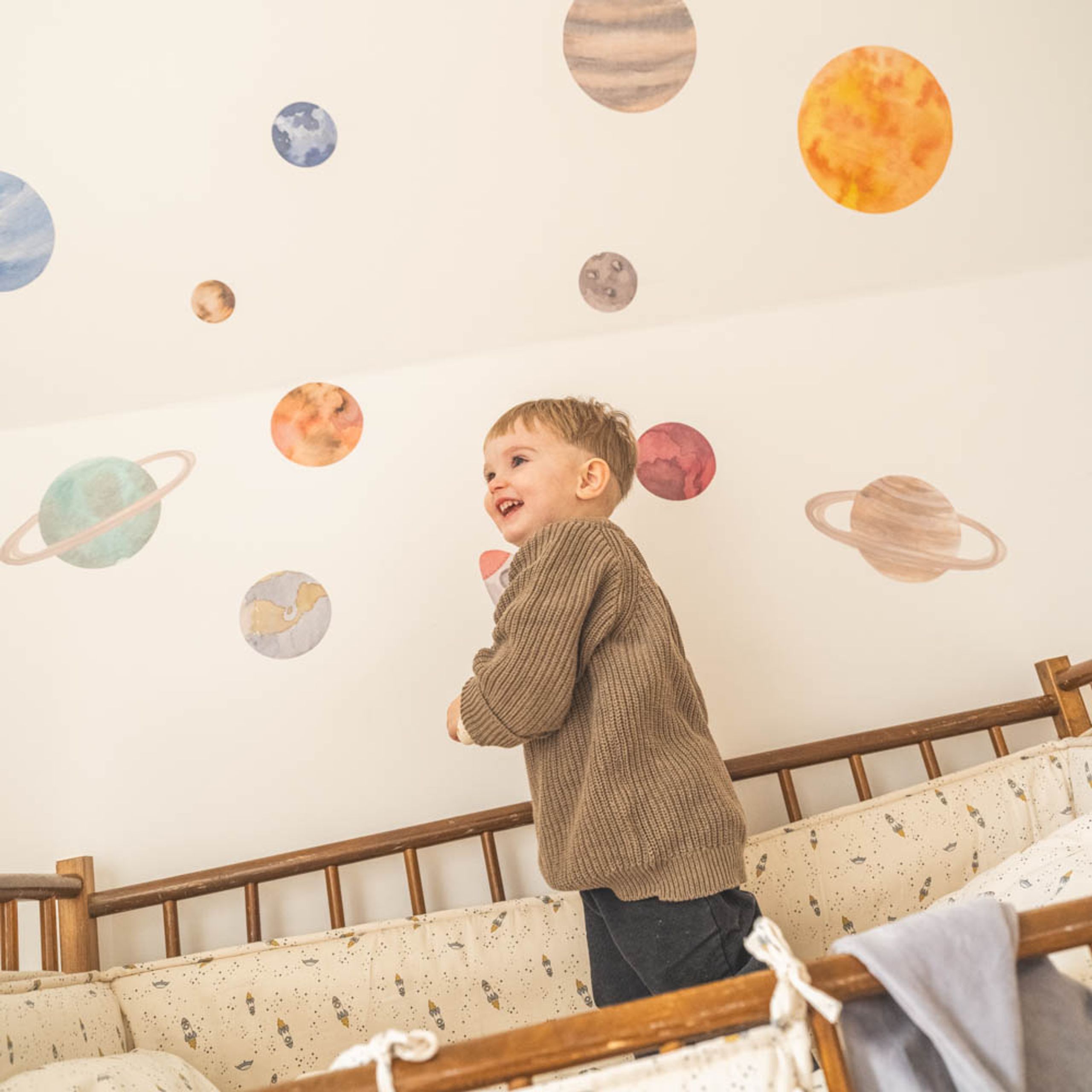 That's Mine - Kids Wallsticker - Wallsticker Solar system Multi - Solar system Multi