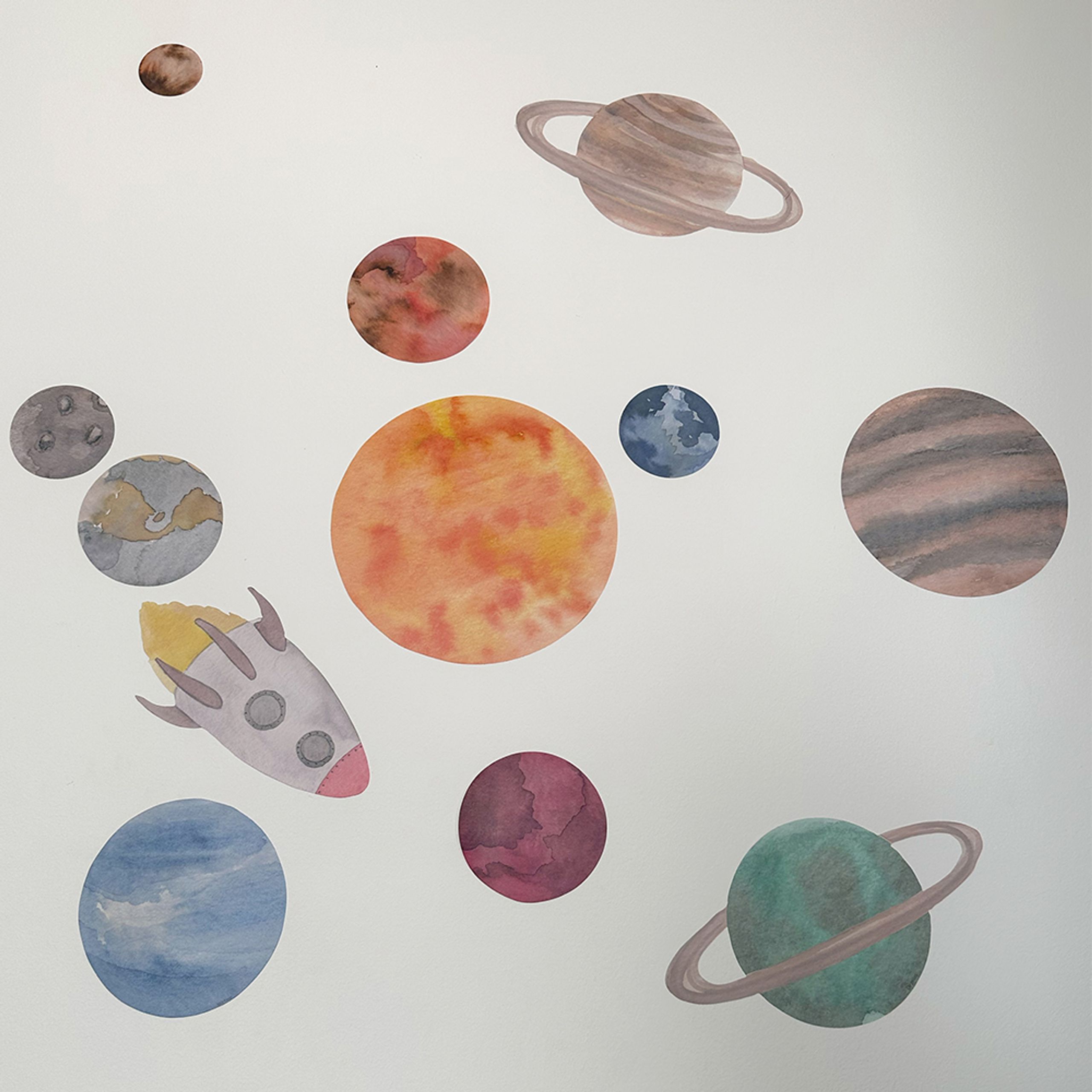 That's Mine - Kids Wallsticker - Wallsticker Solar system Multi - Solar system Multi