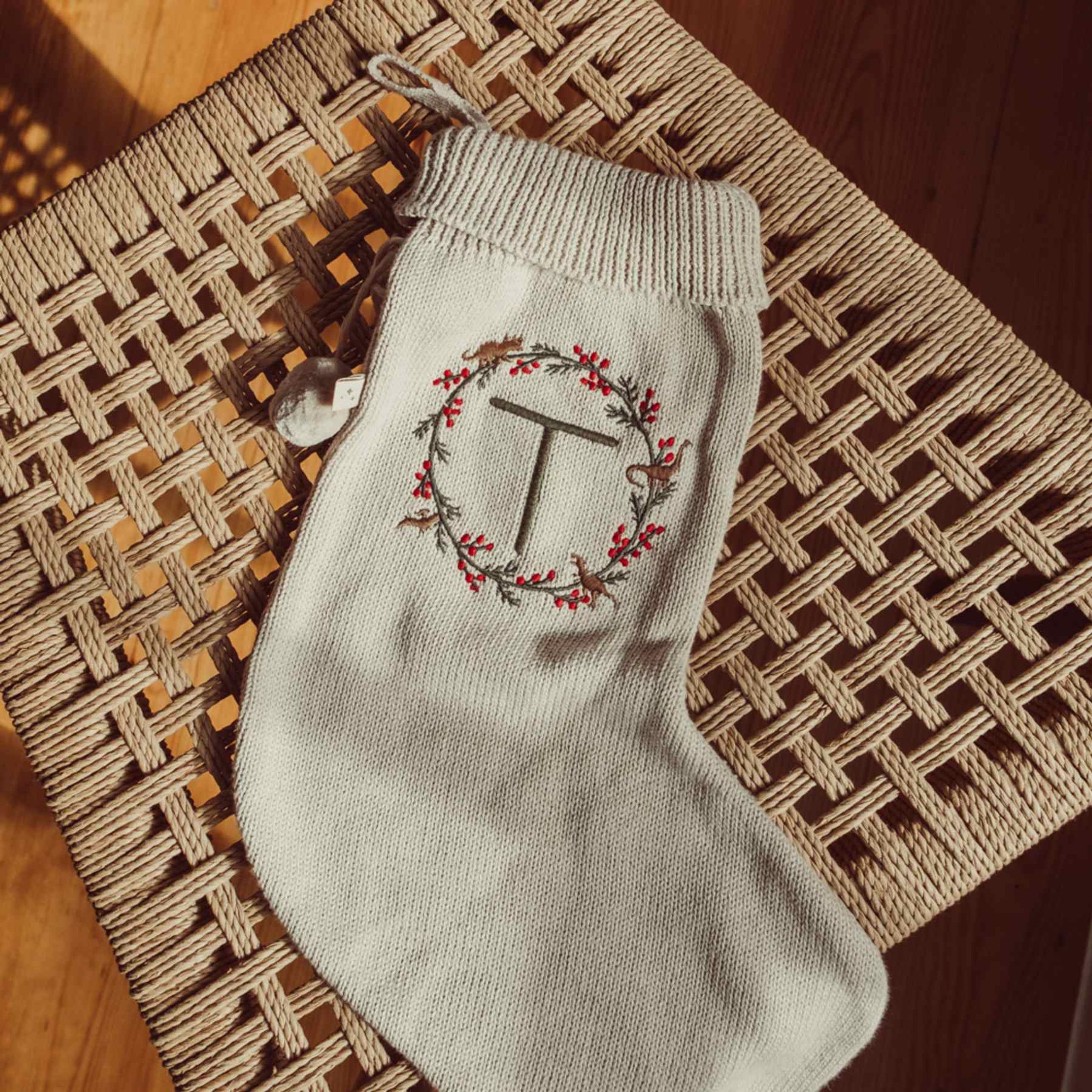 That's Mine - Meia de Natal - Calle Christmas Sock Dino - W