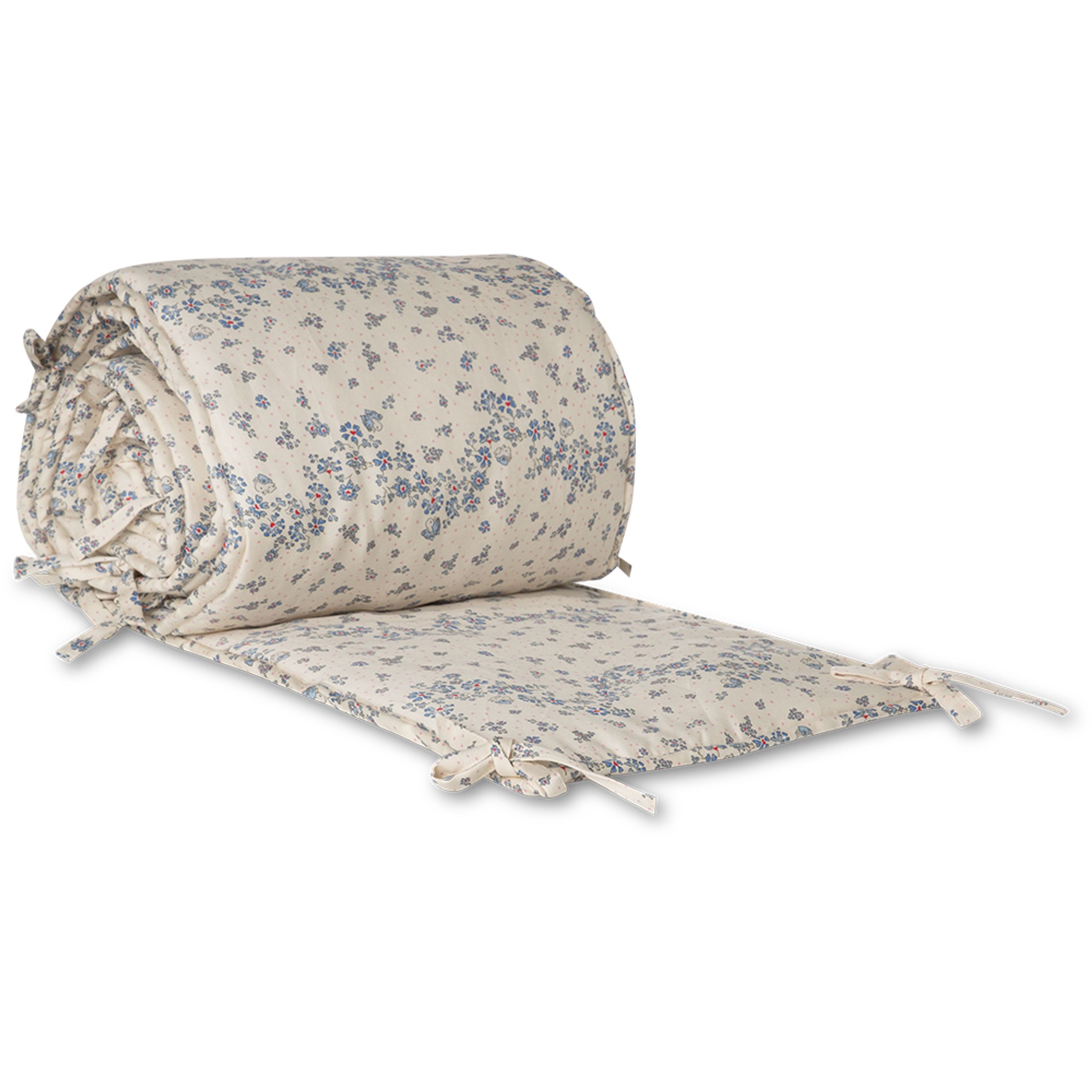 That's Mine - Bed Bumper - Lotus Bed Bumper - Sprinkles hearts off white - Junior