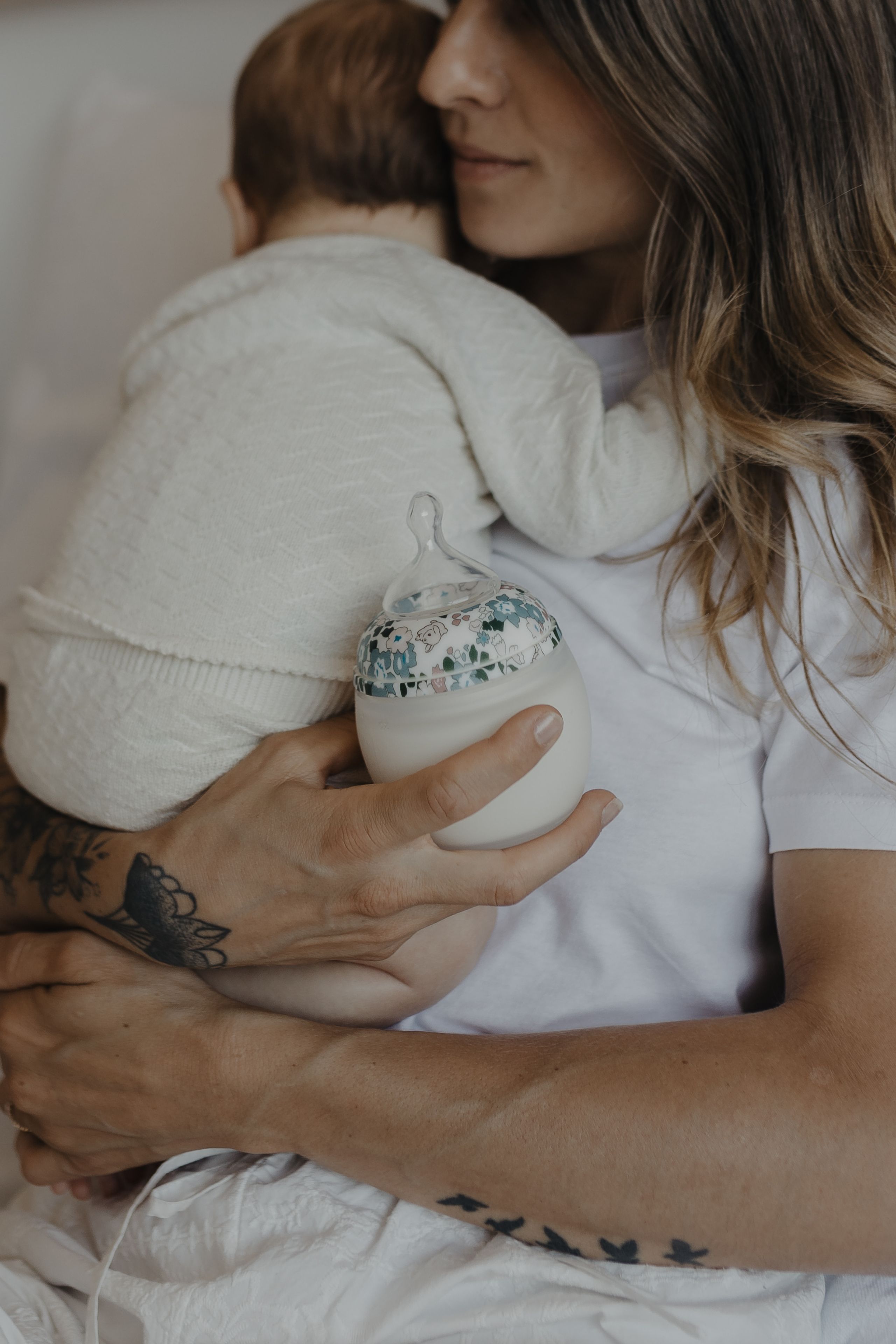 That's Mine - Dětská láhev - Collab Baby Bottle - Flores and bunnies