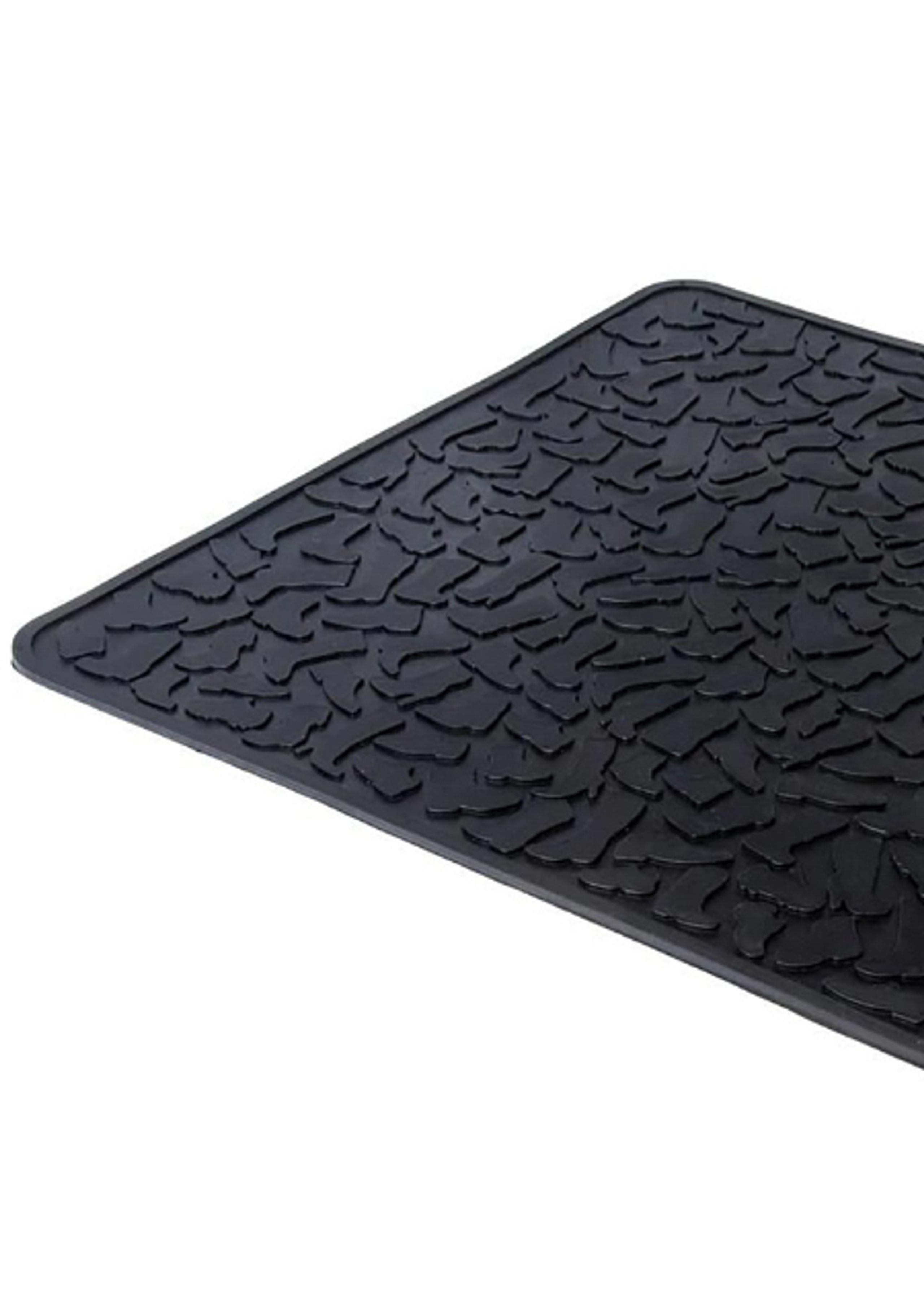 Tica Copenhagen - Doormat - Dørmåtte I Gummi - Tica Copenhagen - Black - Small