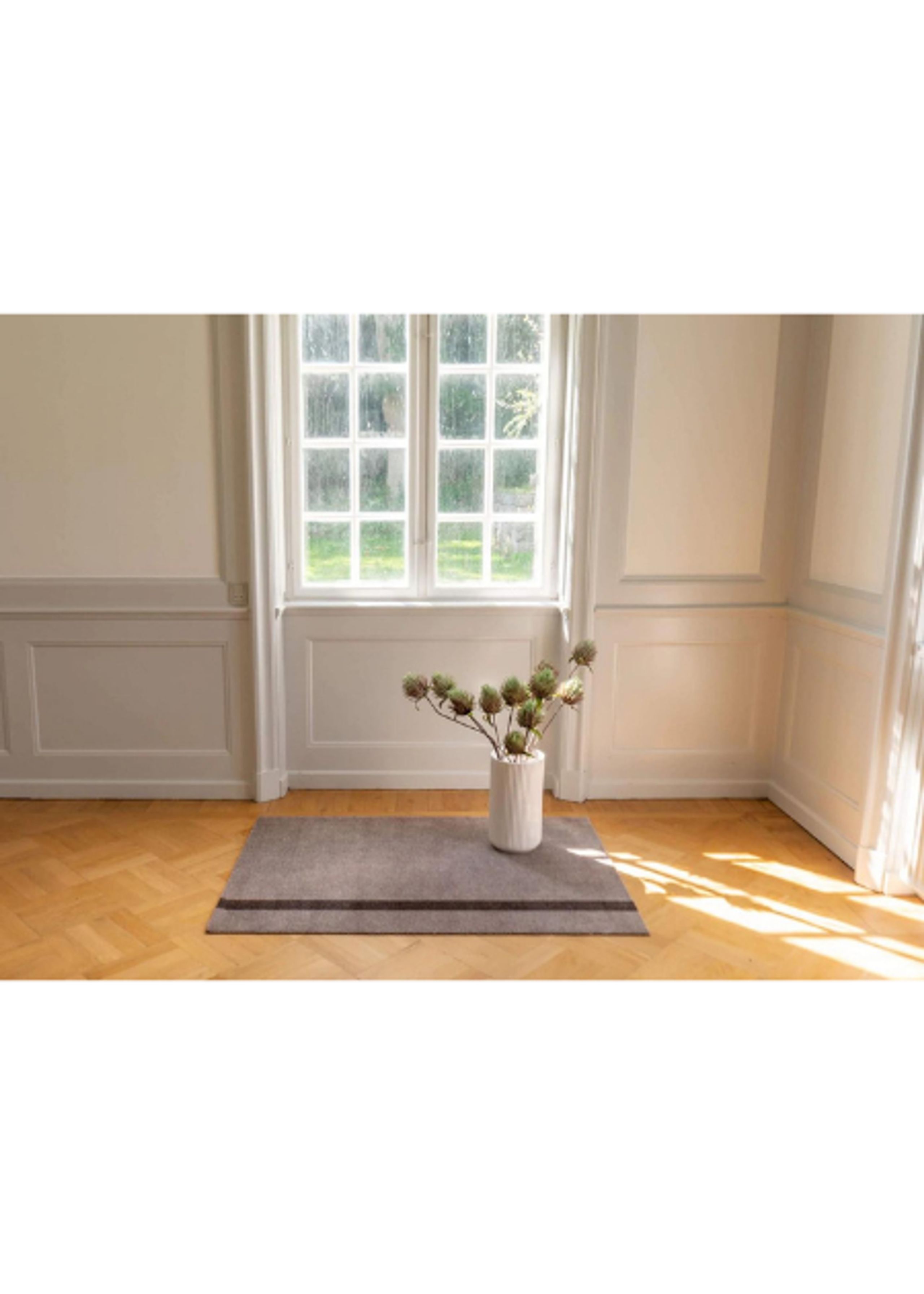 Tica Copenhagen - Tapijt - Stripe Vertical - Sand/Brown