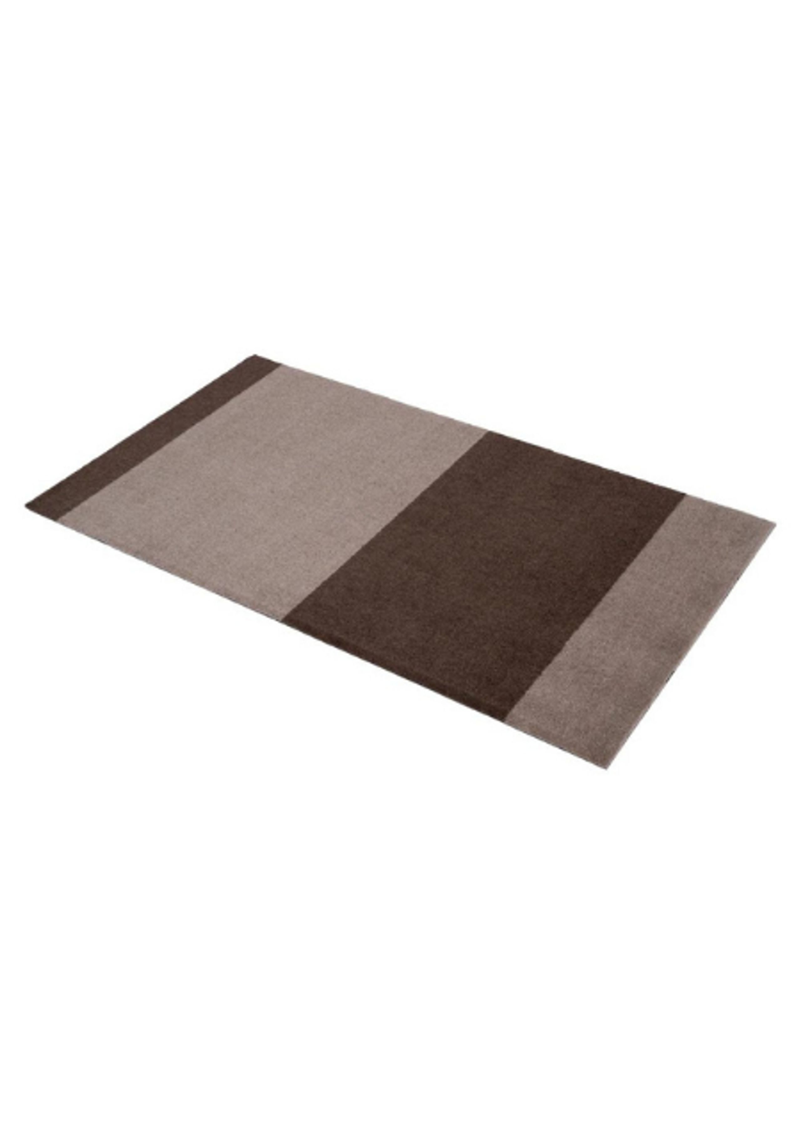 Tica Copenhagen - Rug - STRIPES HORIZON - Sand/Brown