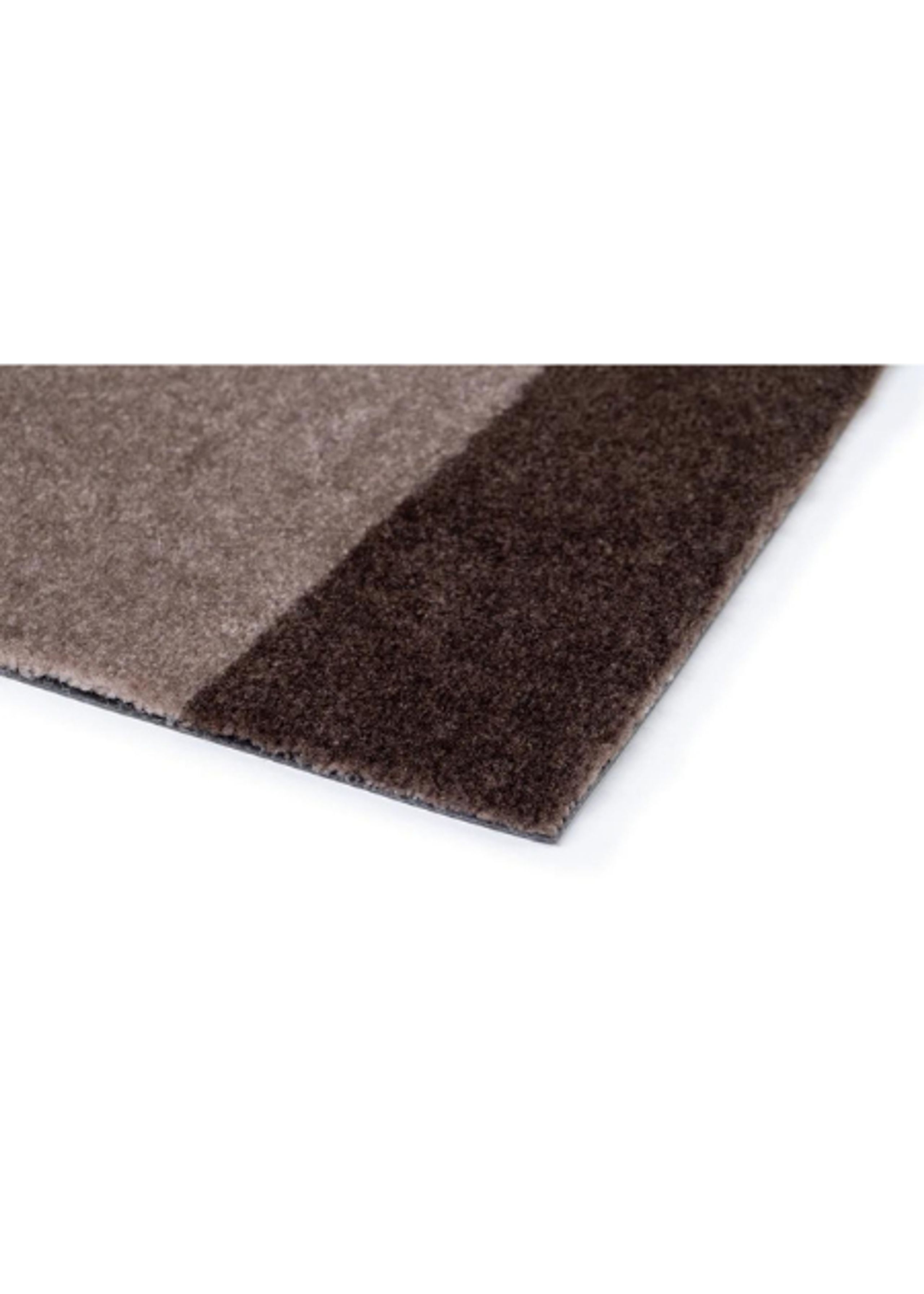 Tica Copenhagen - Rug - STRIPES HORIZON - Sand/Brown