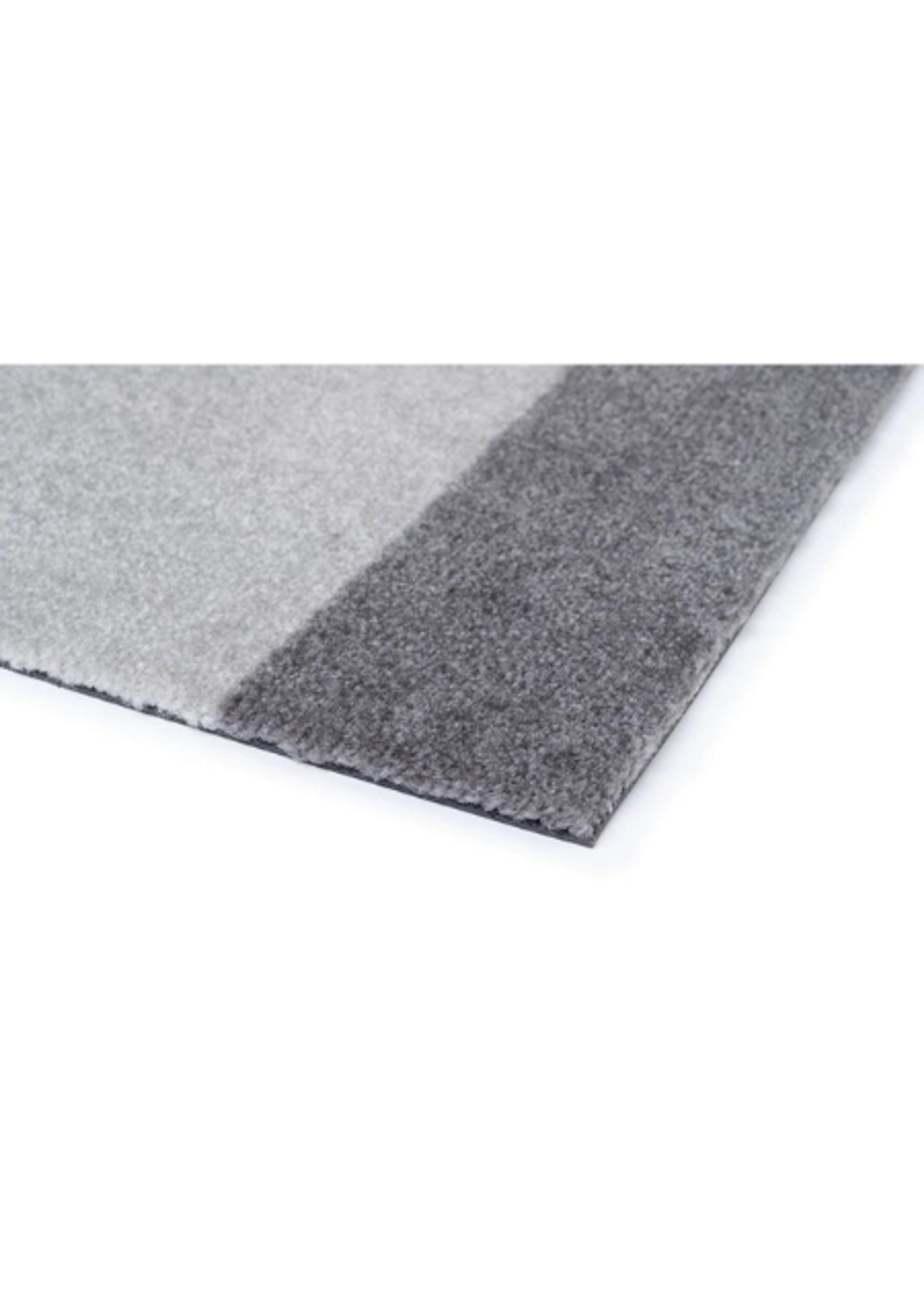 Tica Copenhagen - Rug - STRIPES HORIZON - Steelgrey/Light Grey