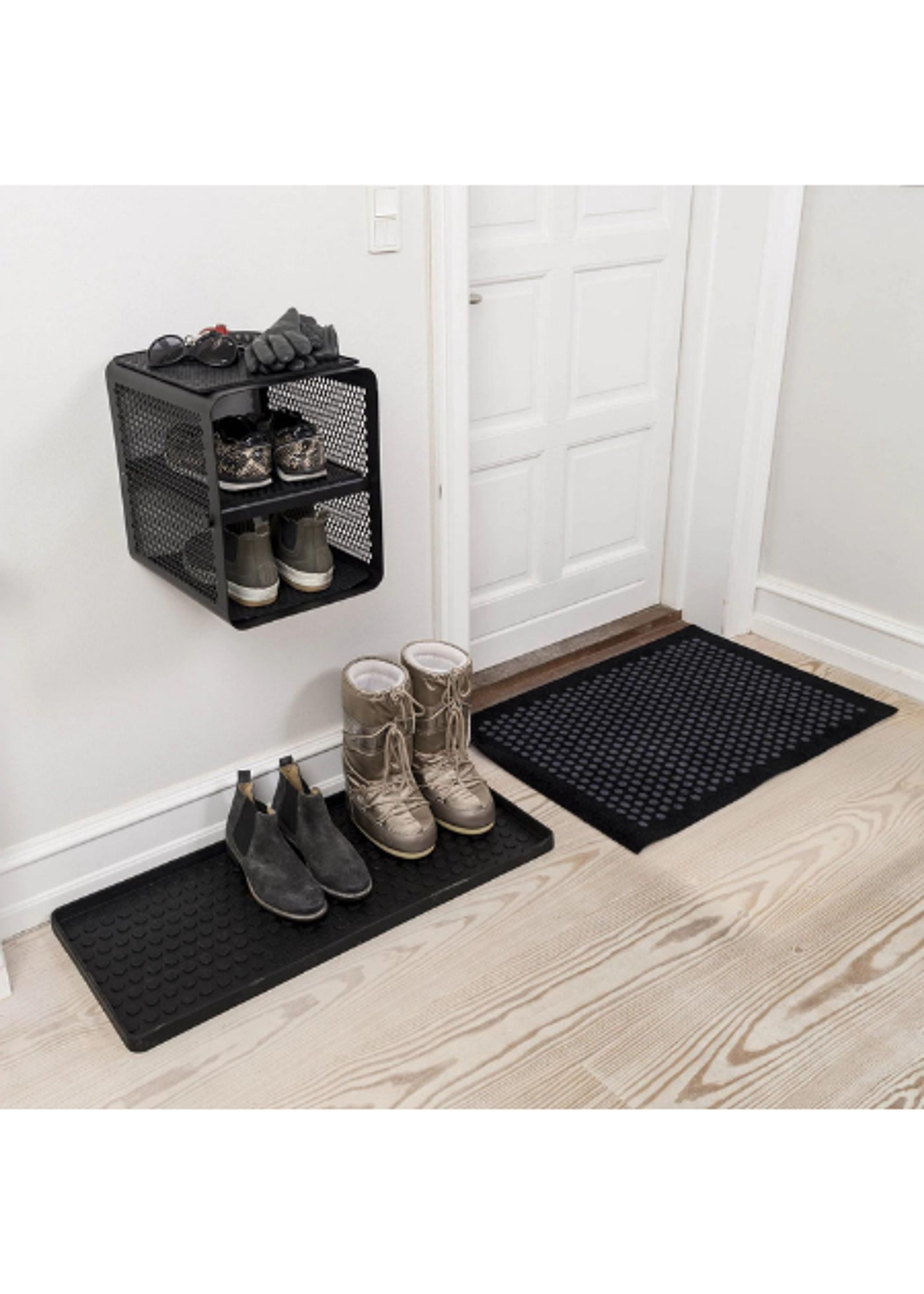 Tica Copenhagen - Étagère - Tica Rack - Black - Small - Wall