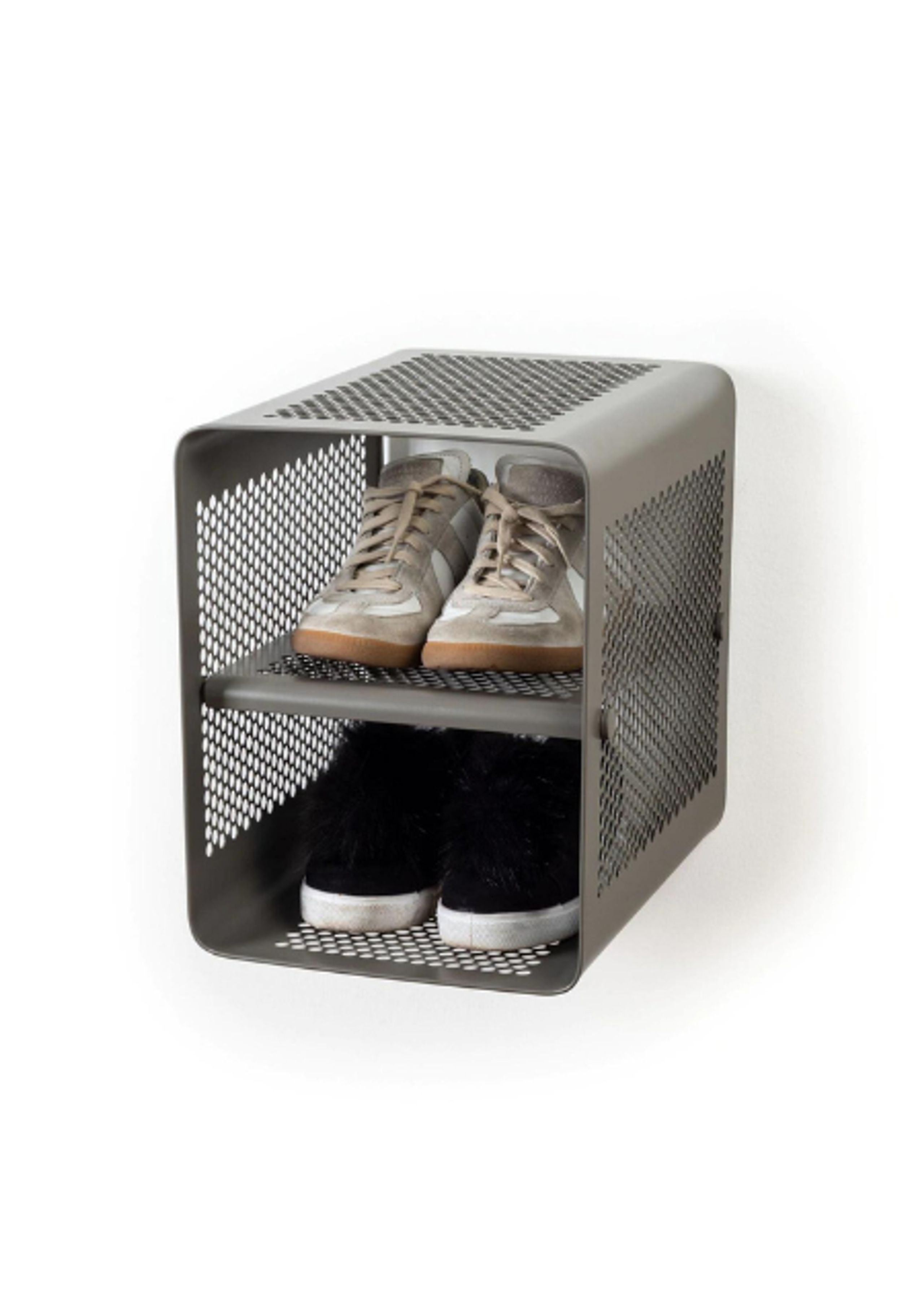 Tica Copenhagen - Étagère - Tica Rack - Taupe - Small - Wall