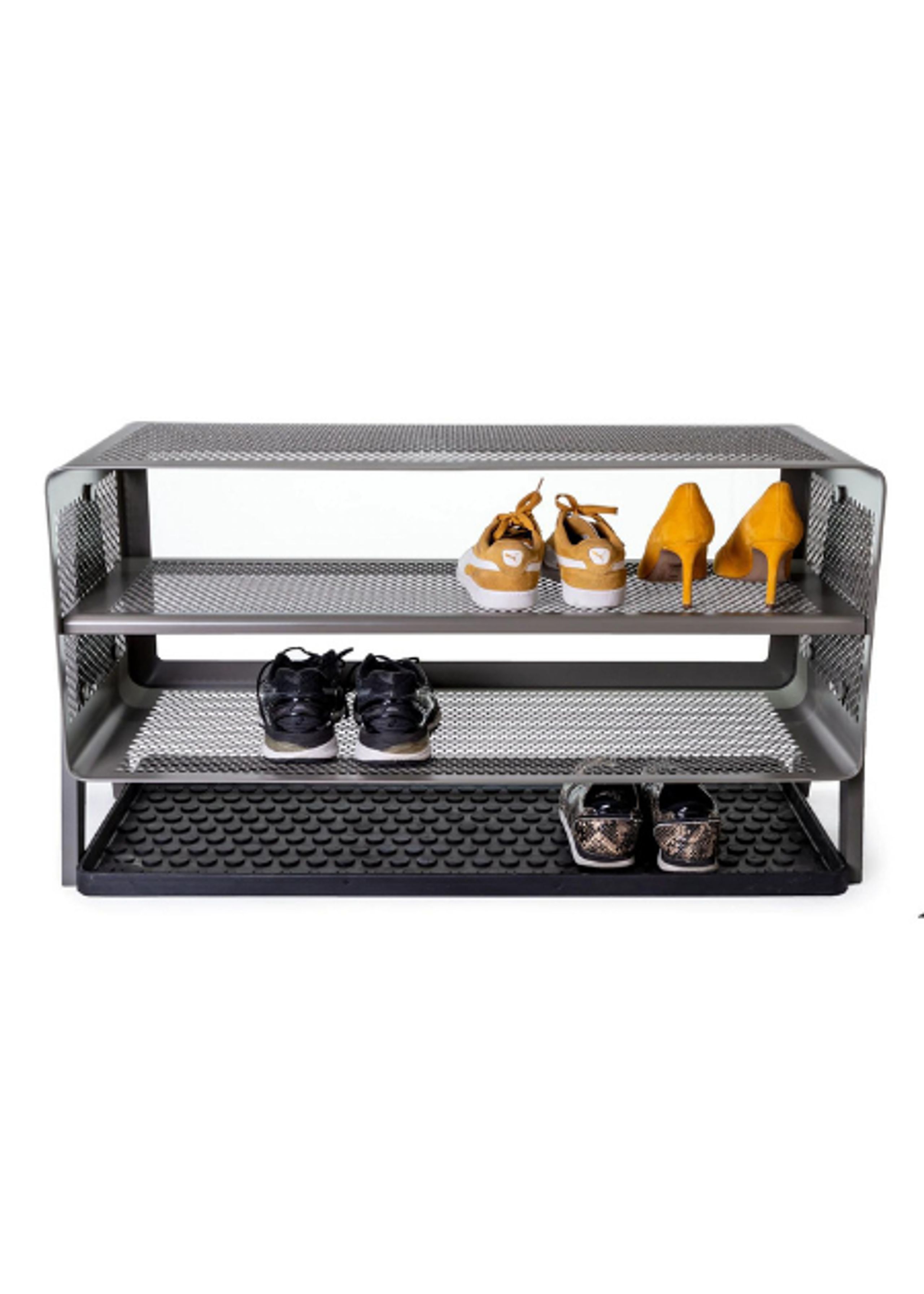 Tica Copenhagen - Regał na buty - Tica Rack - Floor - Taupe - Large - Floor