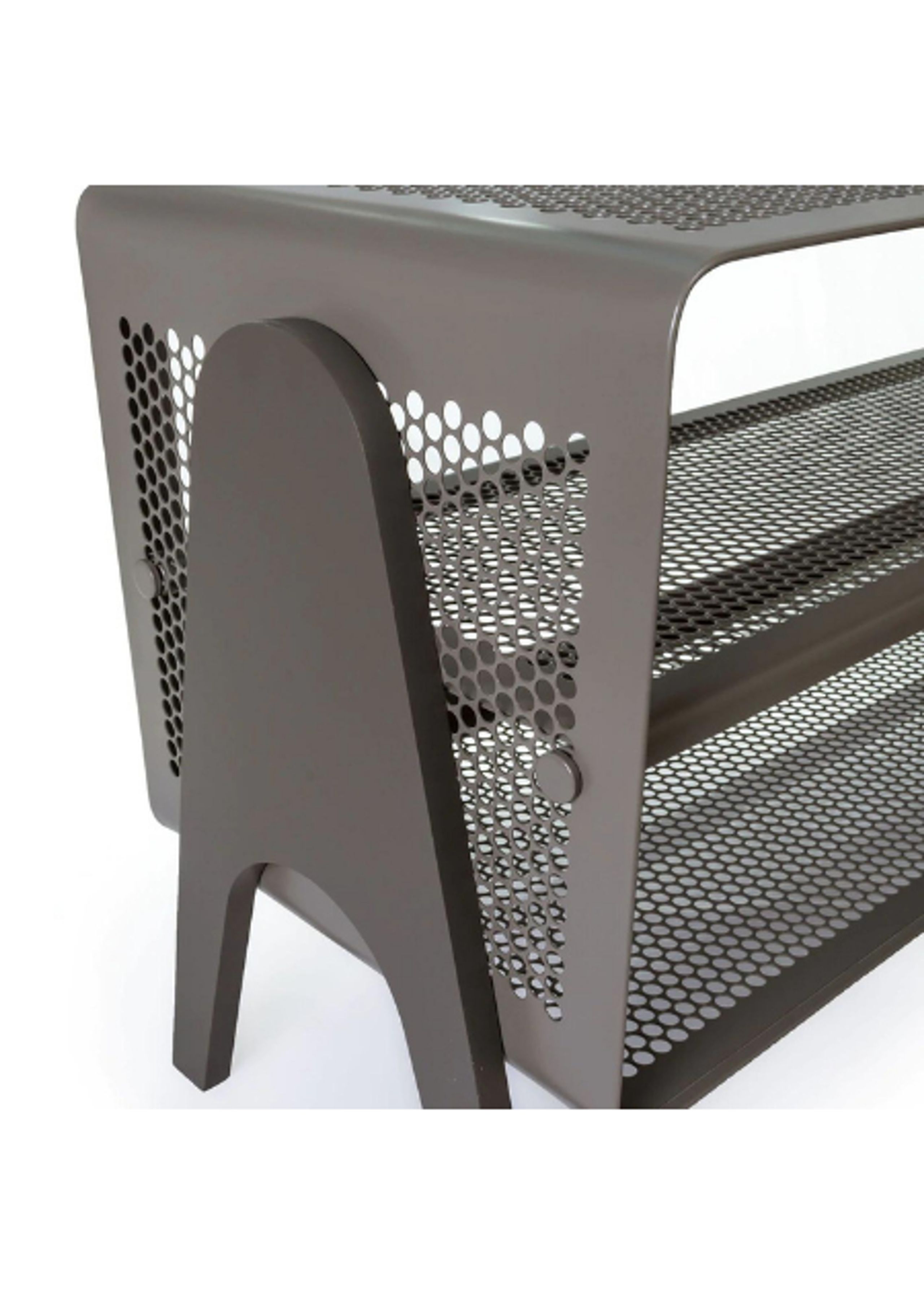 Tica Copenhagen - Regał na buty - Tica Rack - Floor - Taupe - Large - Floor