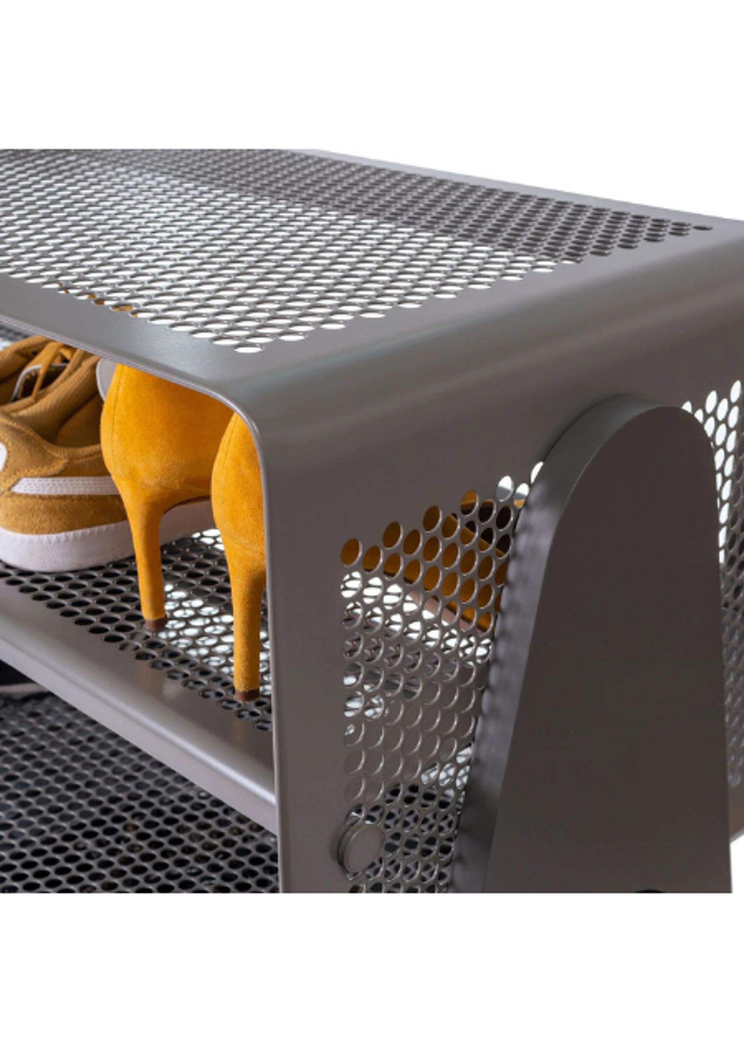 Tica Copenhagen - Regał na buty - Tica Rack - Floor - Taupe - Large - Floor