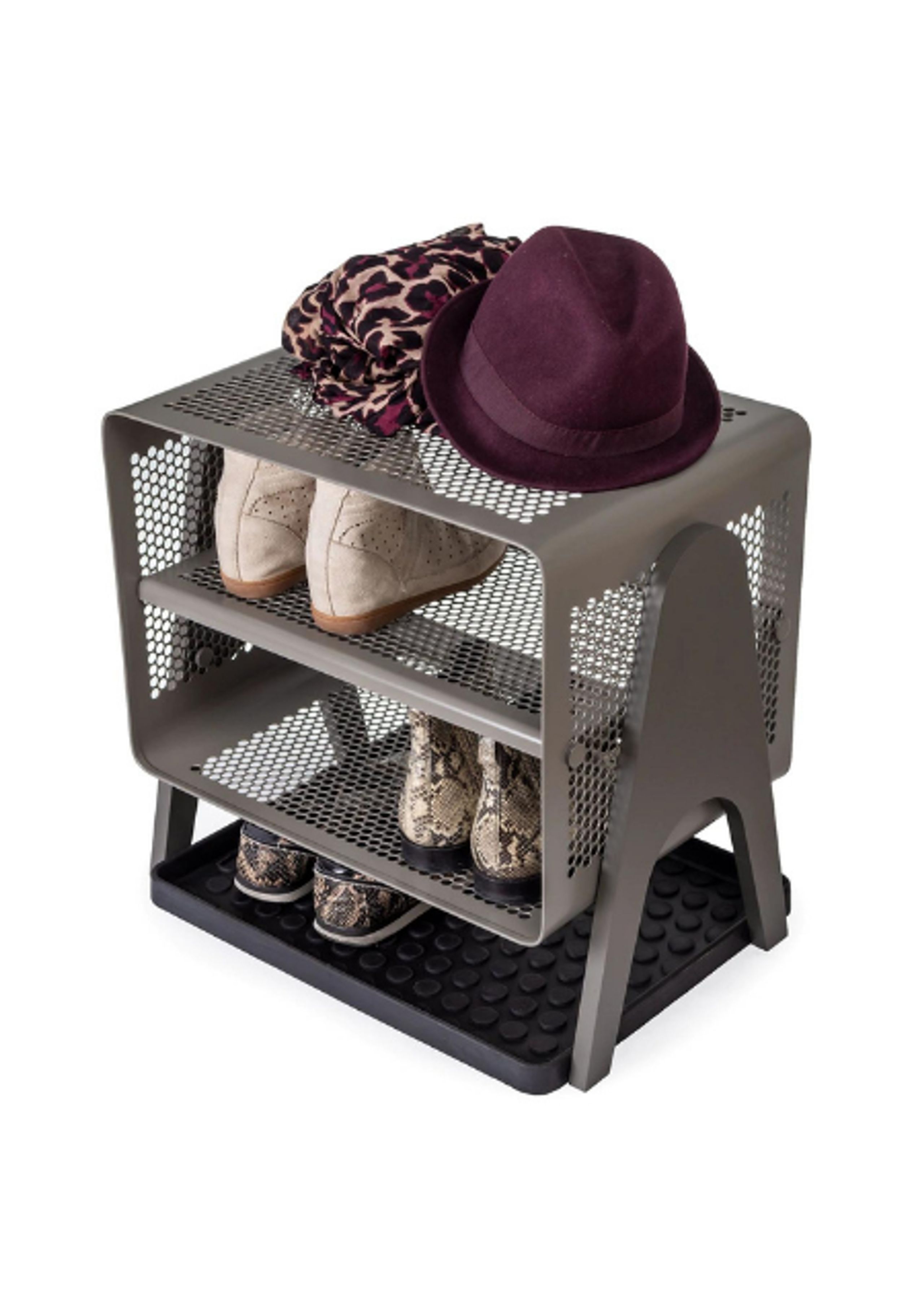 Tica Copenhagen - Schuhregal - Tica Rack - Floor - Taupe - Small - Floor