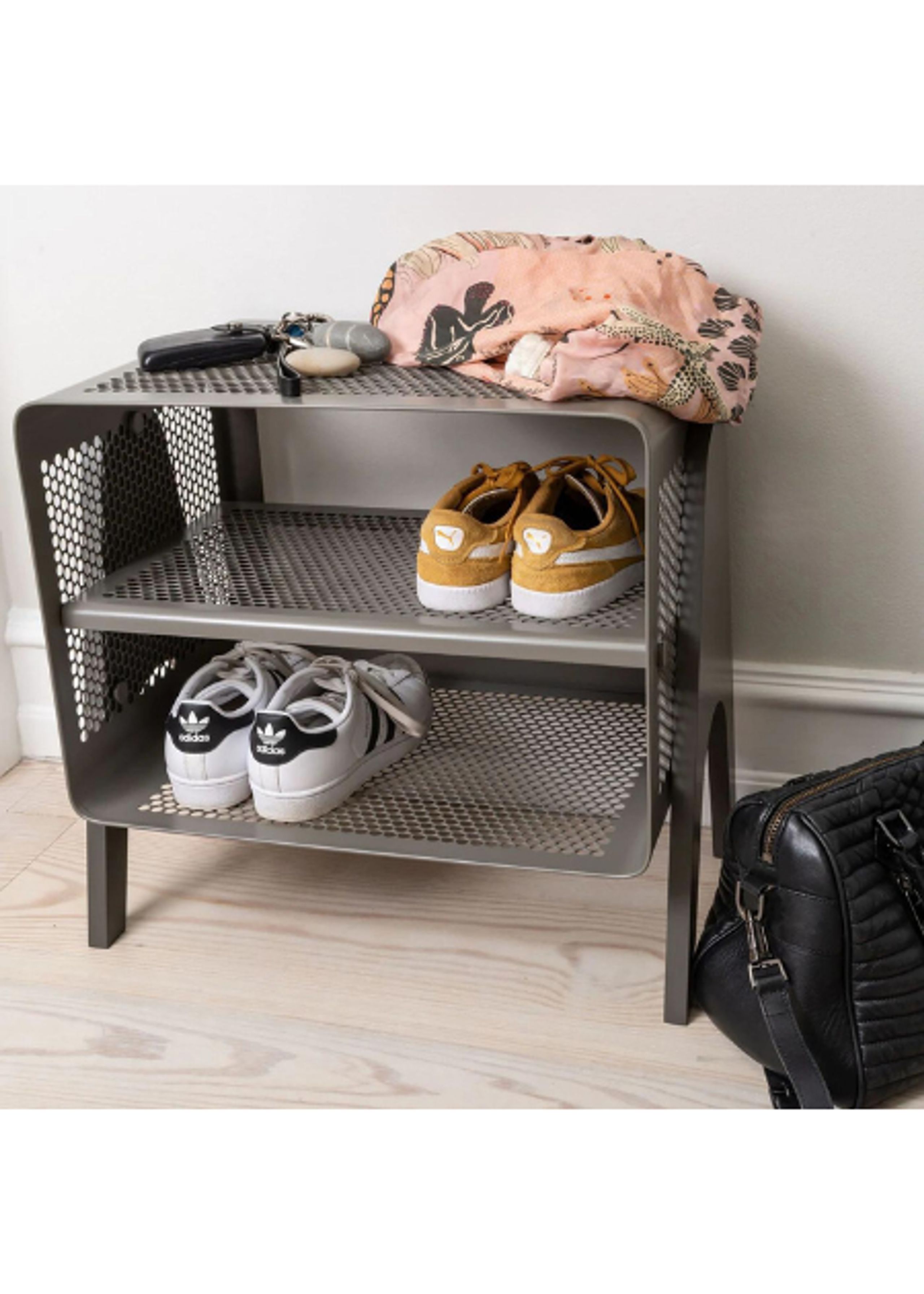 Tica Copenhagen - Schuhregal - Tica Rack - Floor - Taupe - Small - Floor