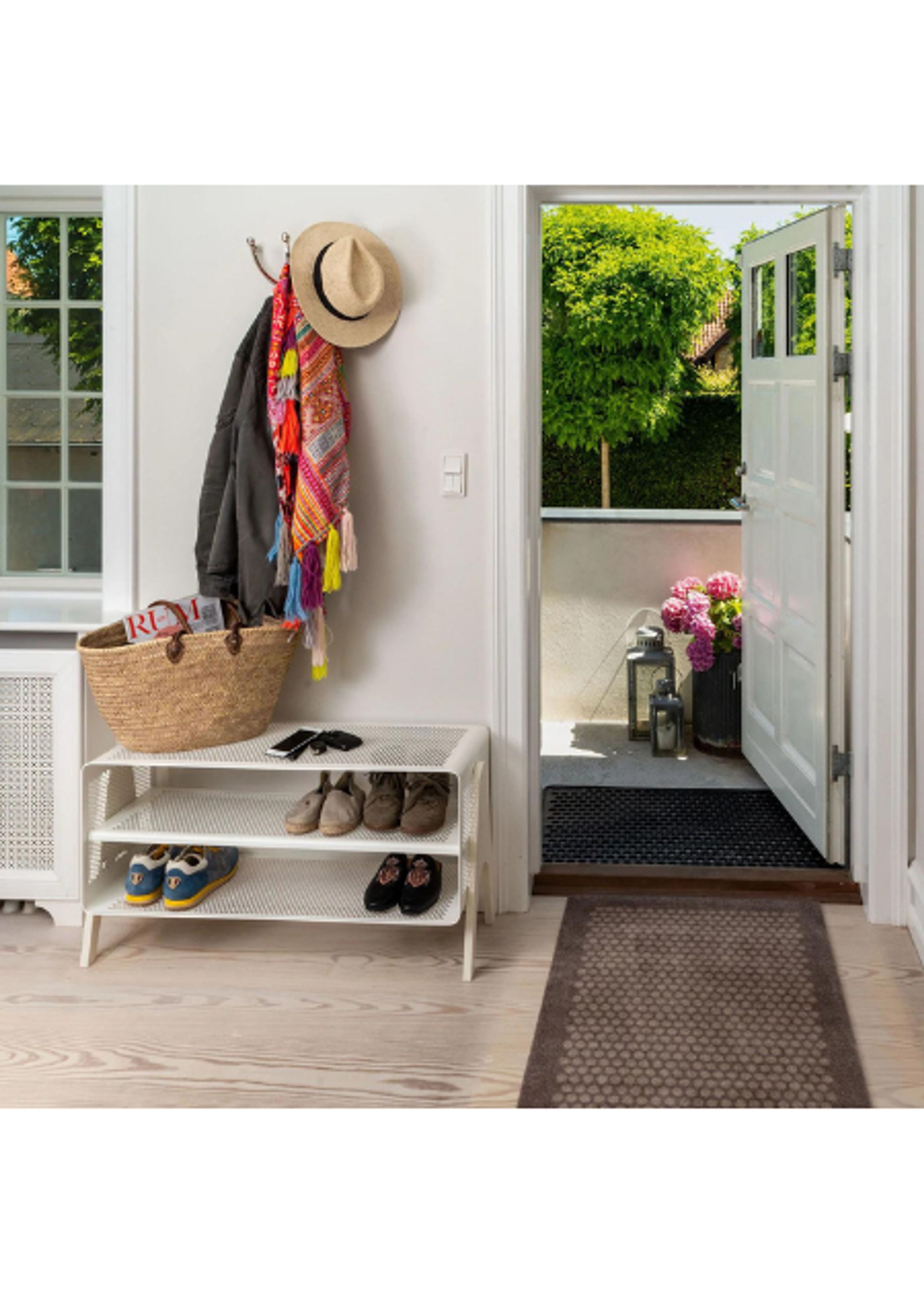 Tica Copenhagen - Porte-chaussures - Tica Rack - Floor - White - Large - Floor