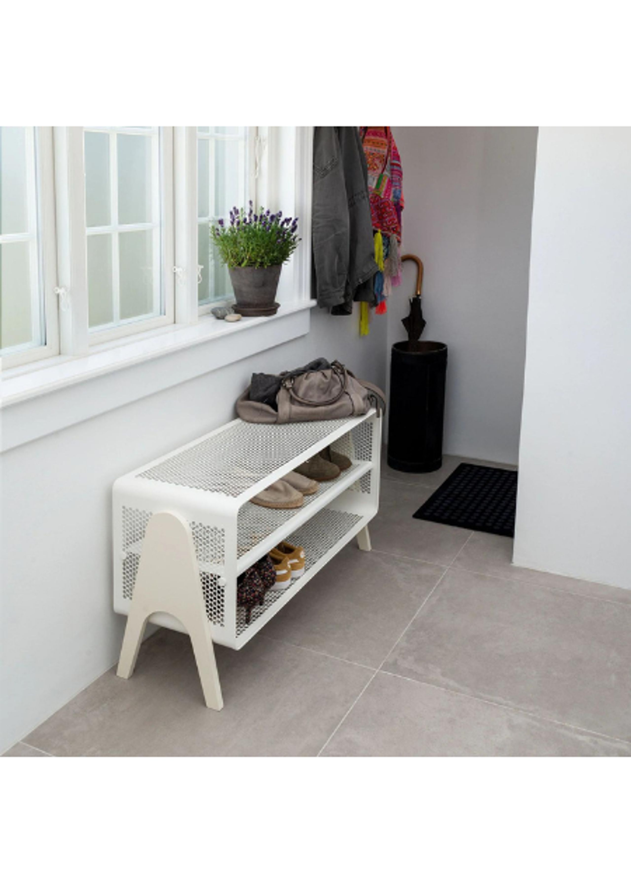 Tica Copenhagen - Porte-chaussures - Tica Rack - Floor - White - Large - Floor
