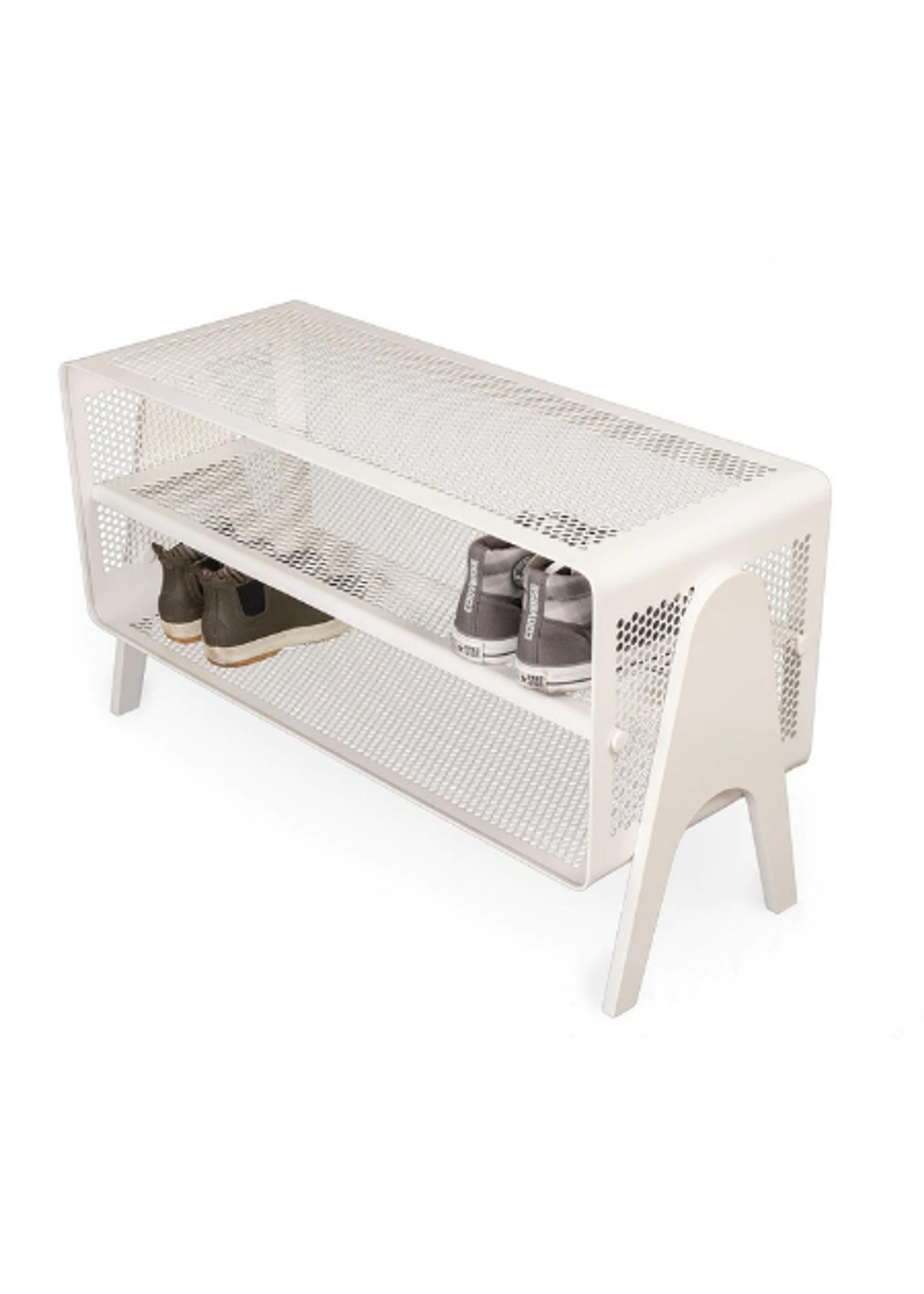 Tica Copenhagen - Porte-chaussures - Tica Rack - Floor - White - Large - Floor