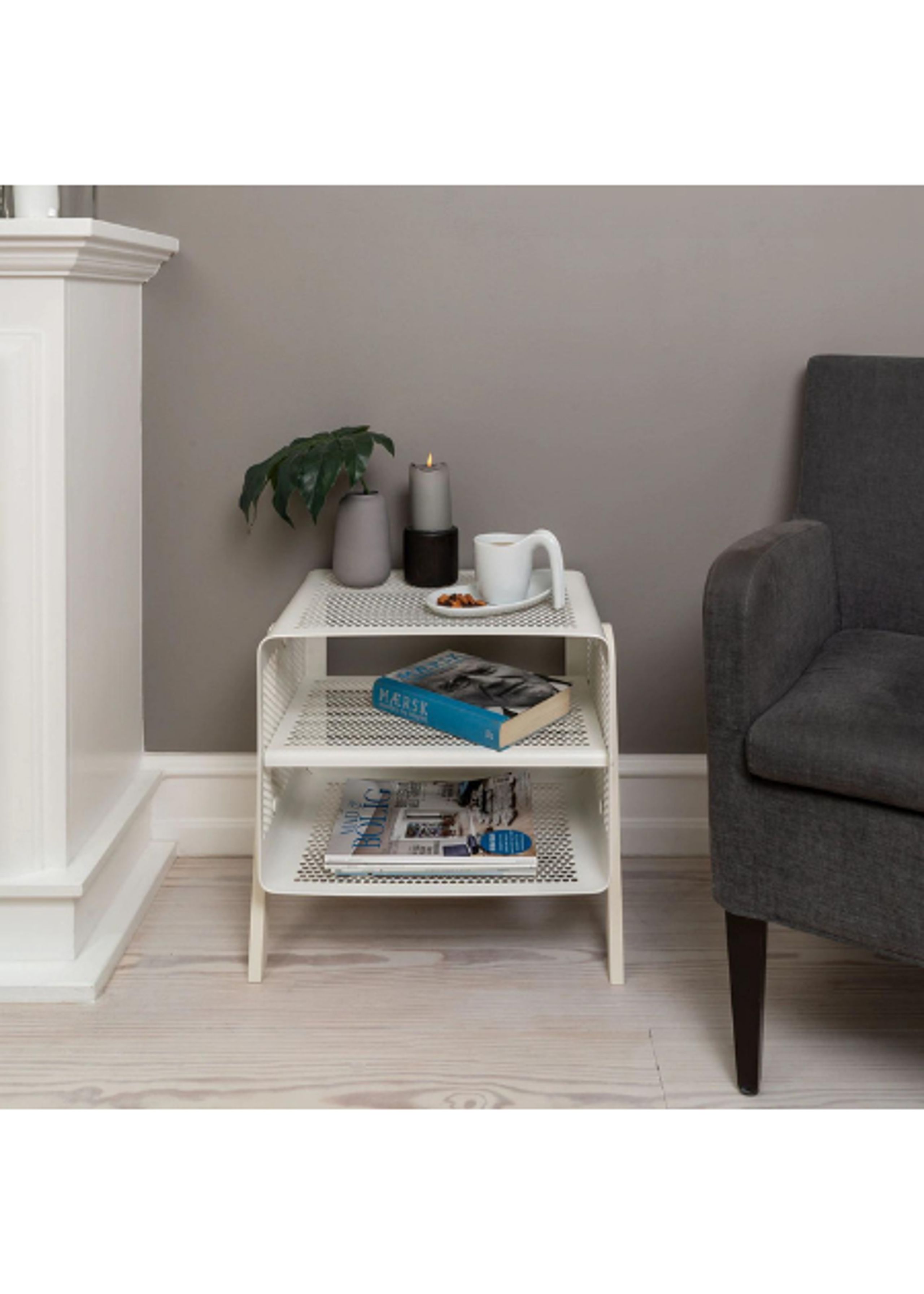 Tica Copenhagen - Shoe Rack - Tica Rack - Floor - White - Small - Floor