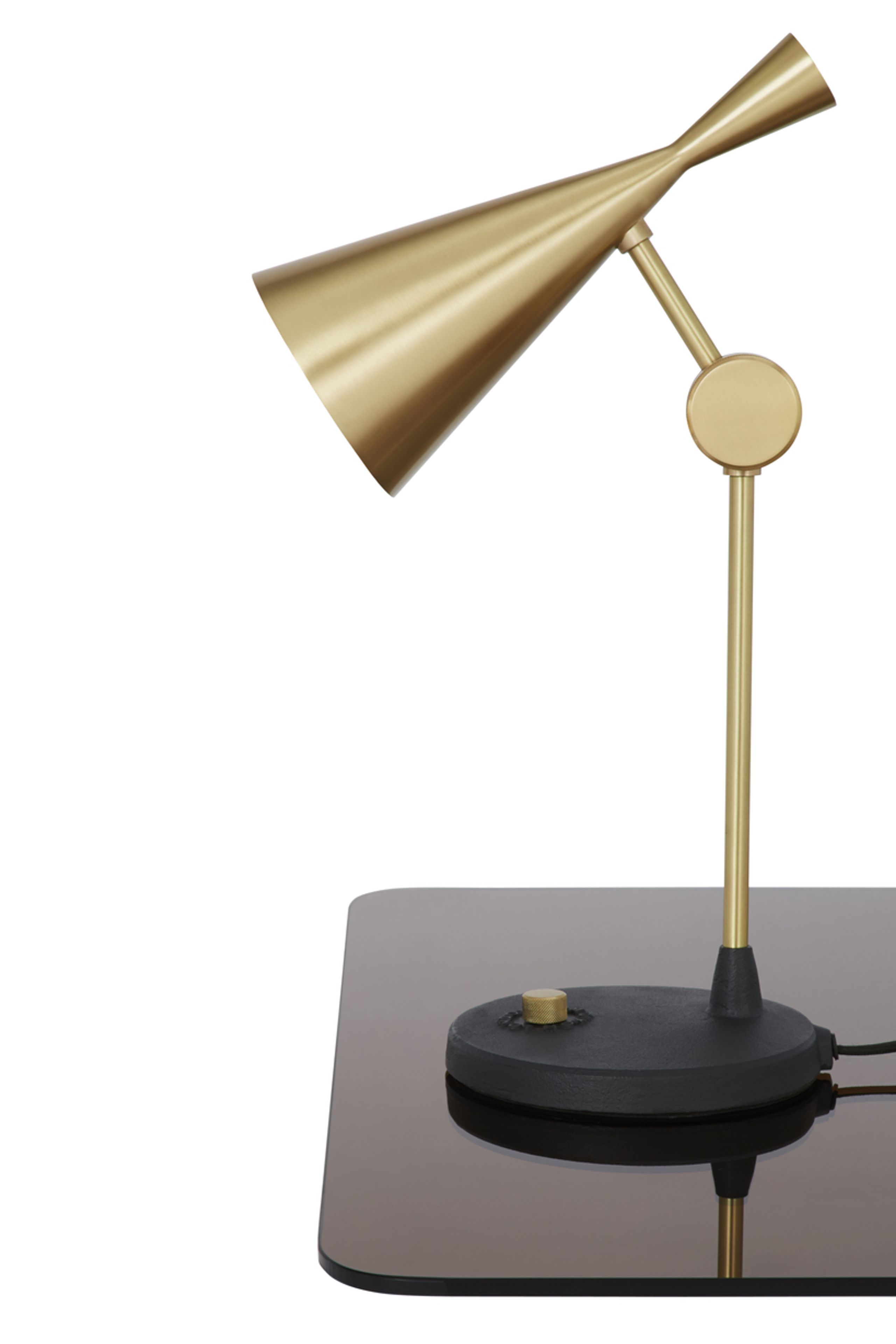 Tom Dixon - Tischlampe - Beat Table Lamp Led - Brushed Brass