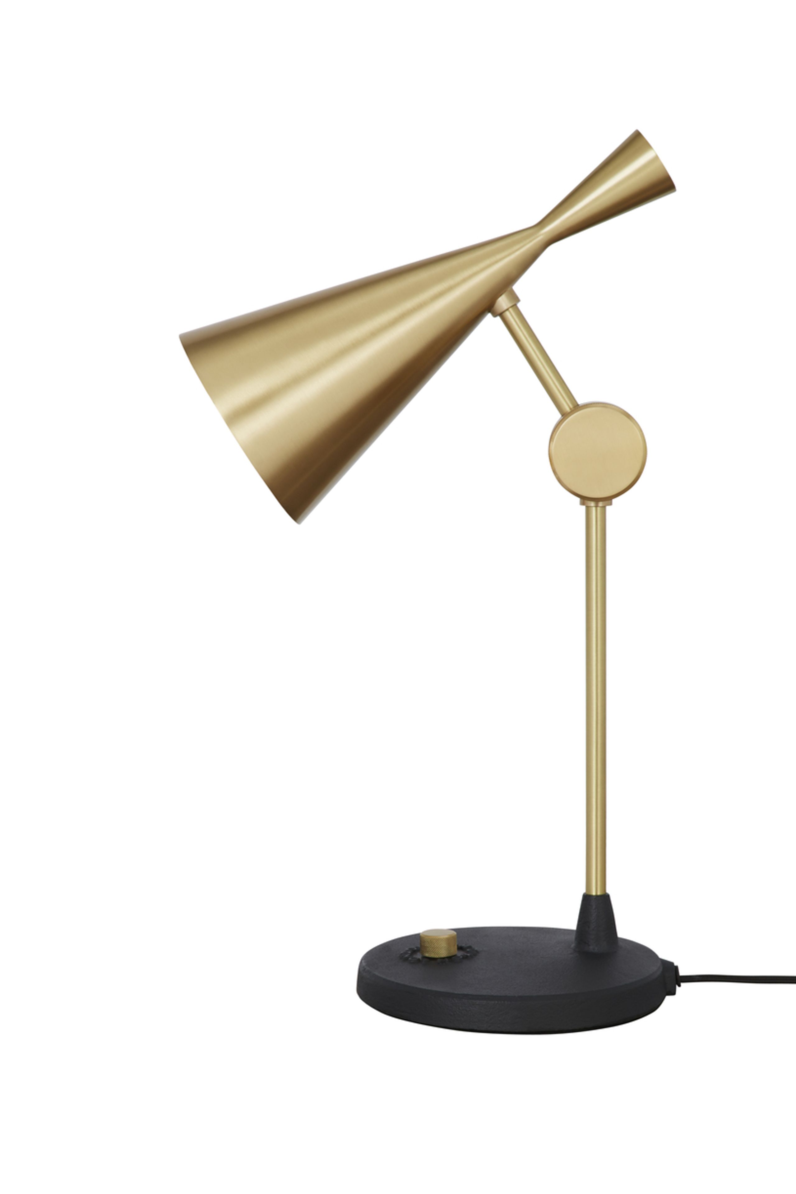 Tom Dixon - Tischlampe - Beat Table Lamp Led - Brushed Brass