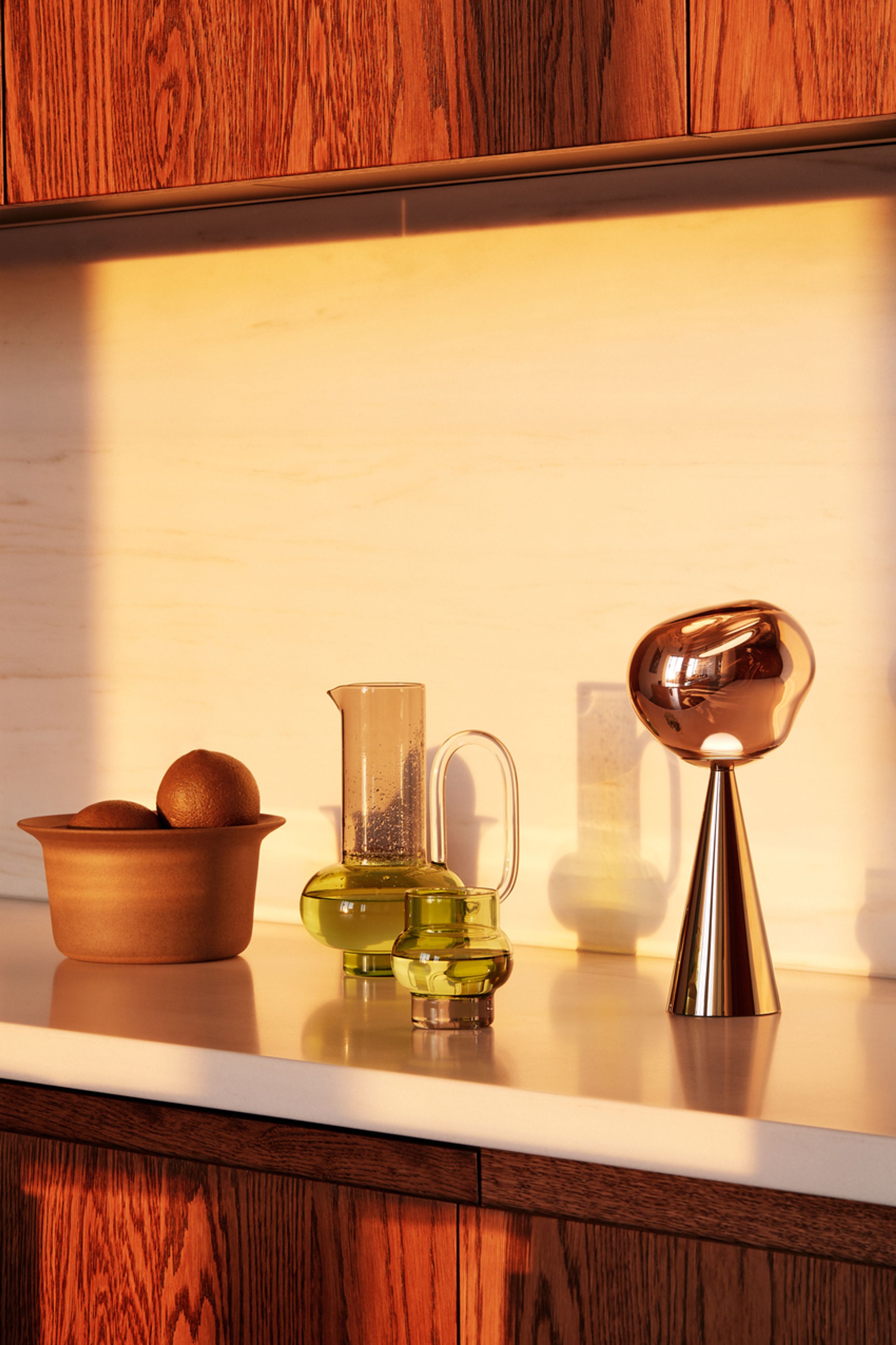 Tom Dixon - Tischlampe - Melt Portable Led - Gloss Gold