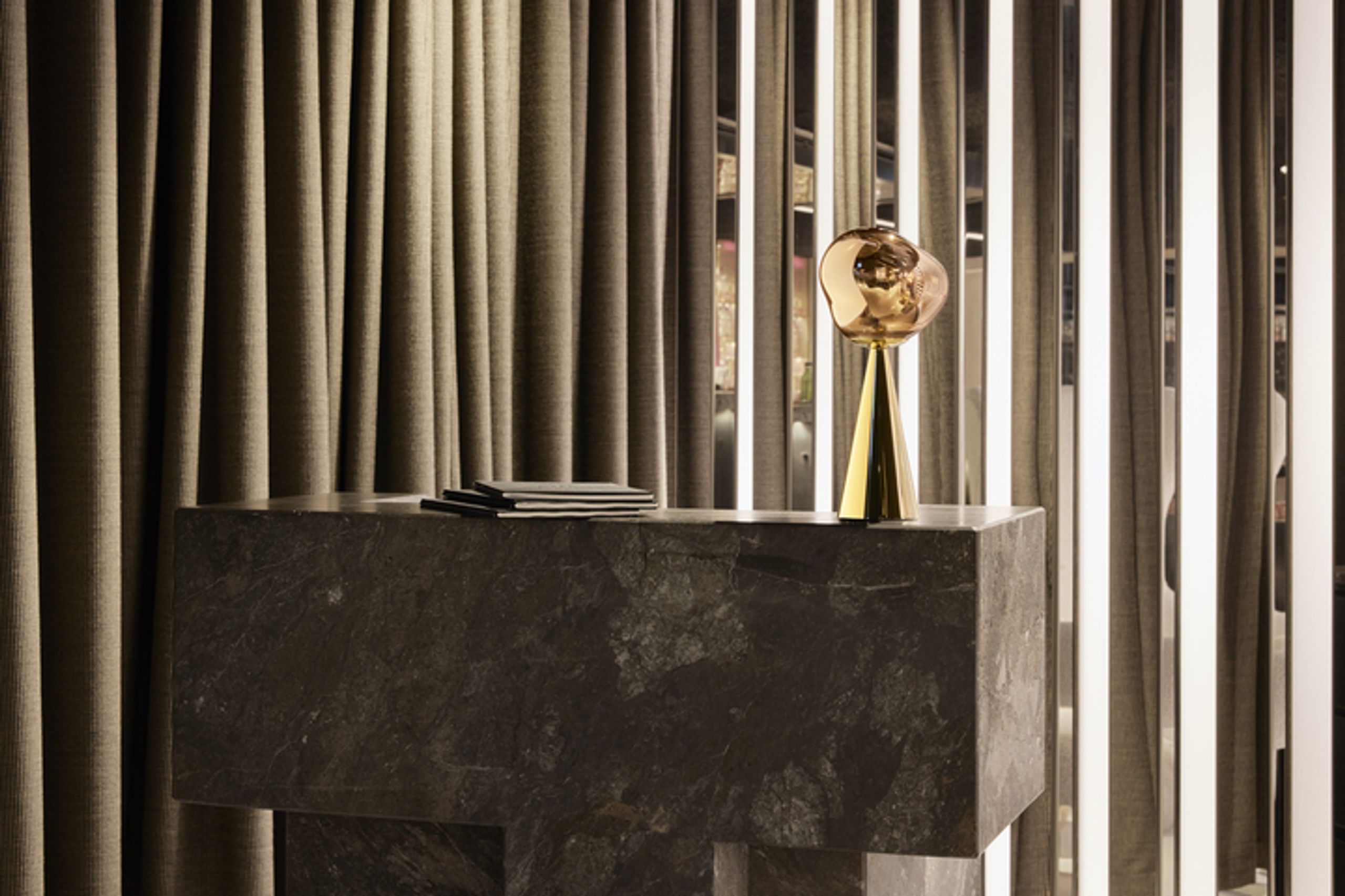 Tom Dixon - Tischlampe - Melt Portable Led - Gloss Gold