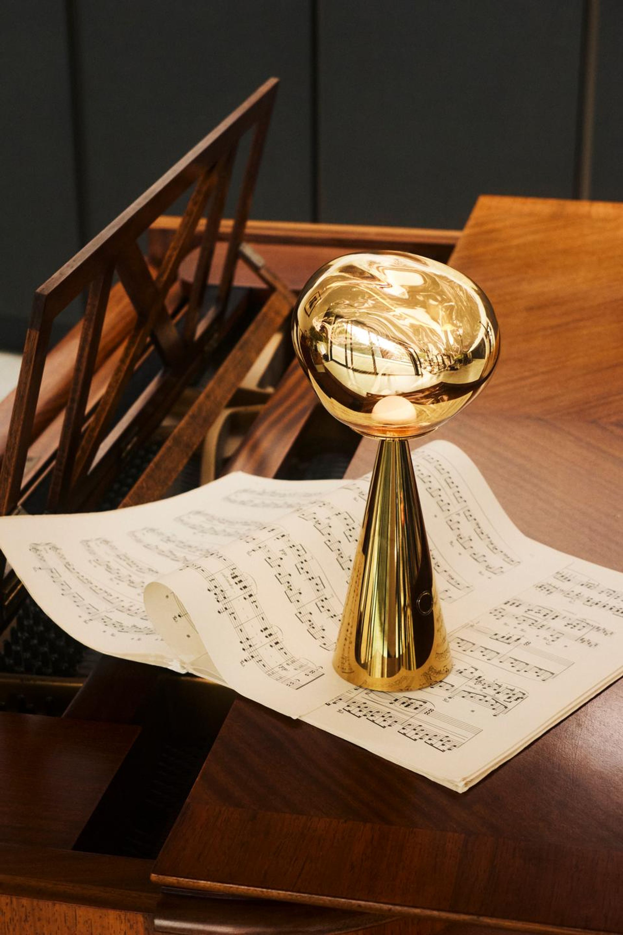 Tom Dixon - Tischlampe - Melt Portable Led - Gloss Gold