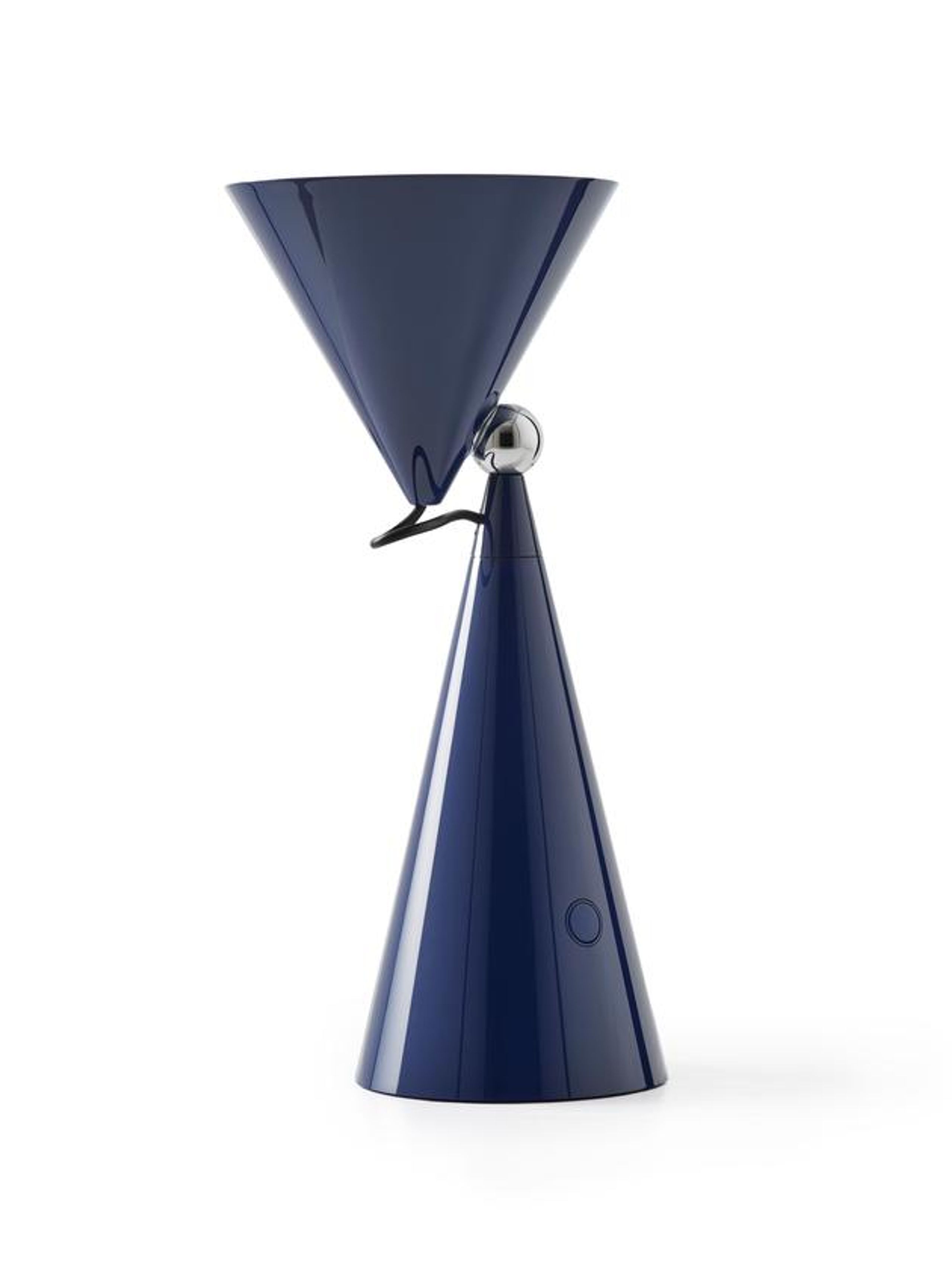 Tom Dixon - Lampada da tavolo - Pose Portable LED - Gloss Indigo