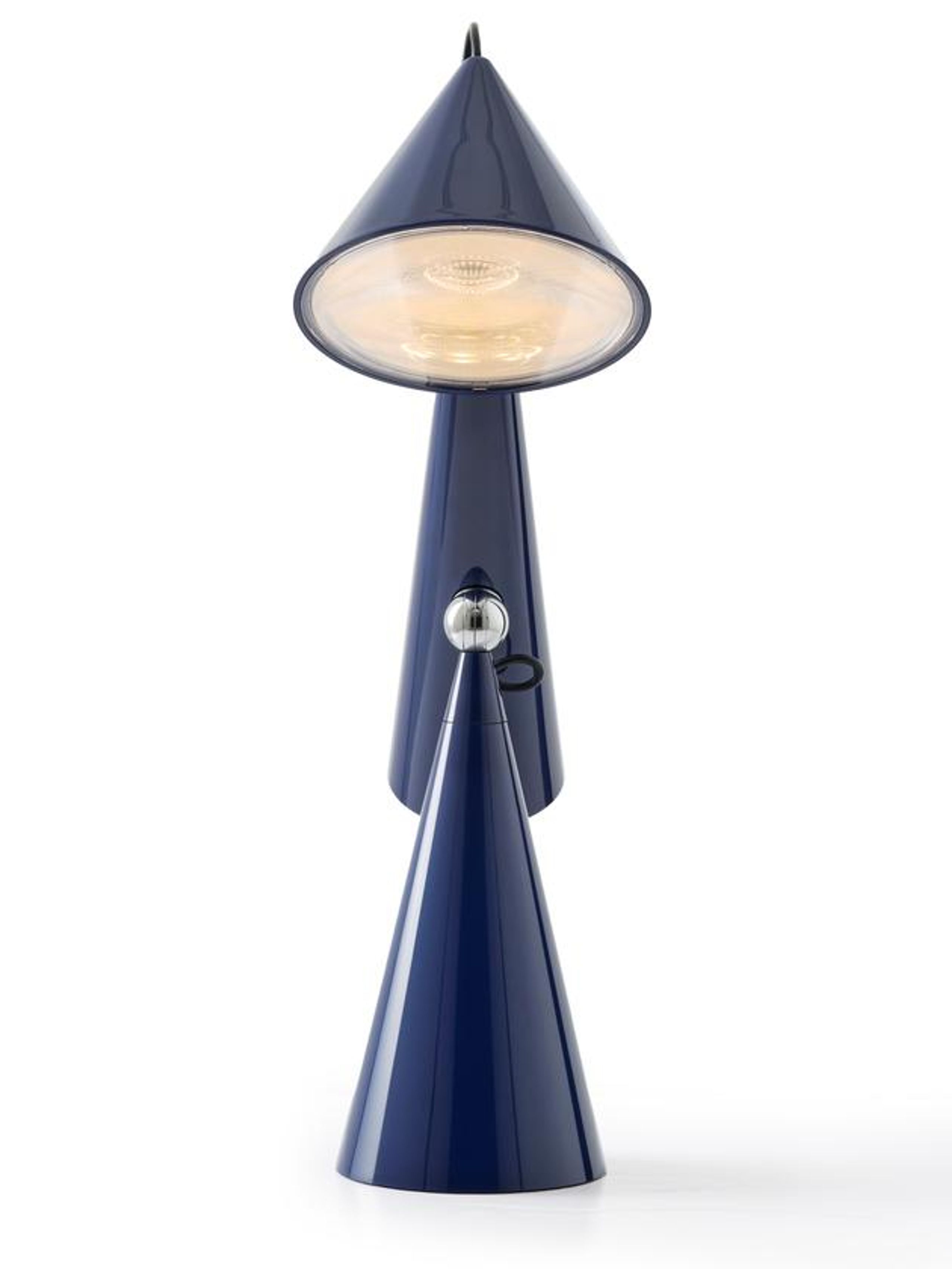 Tom Dixon - Table Lamp - Pose Task Light - Gloss Indigo