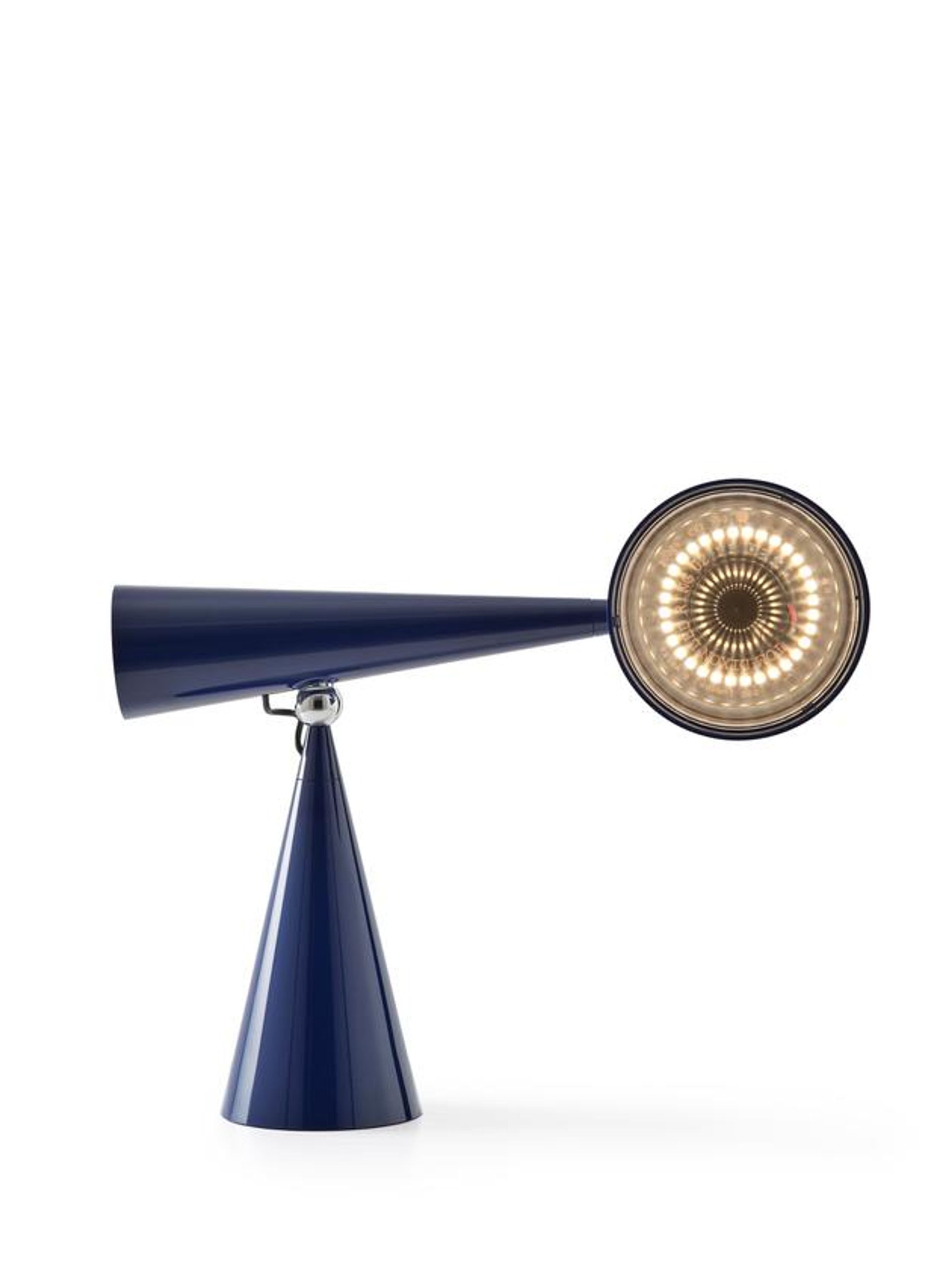 Tom Dixon - Table Lamp - Pose Task Light - Gloss Indigo