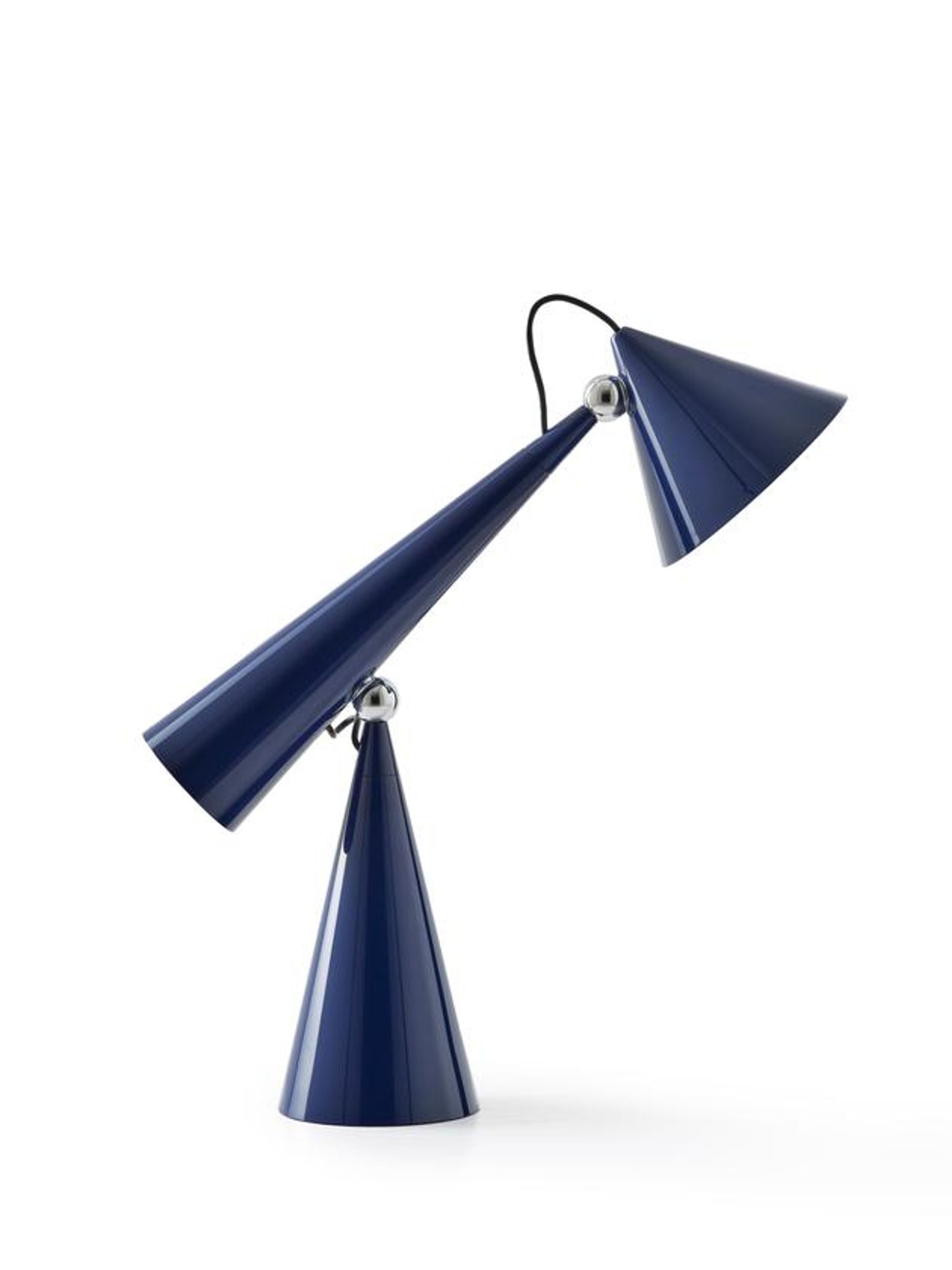 Tom Dixon - Table Lamp - Pose Task Light - Gloss Indigo