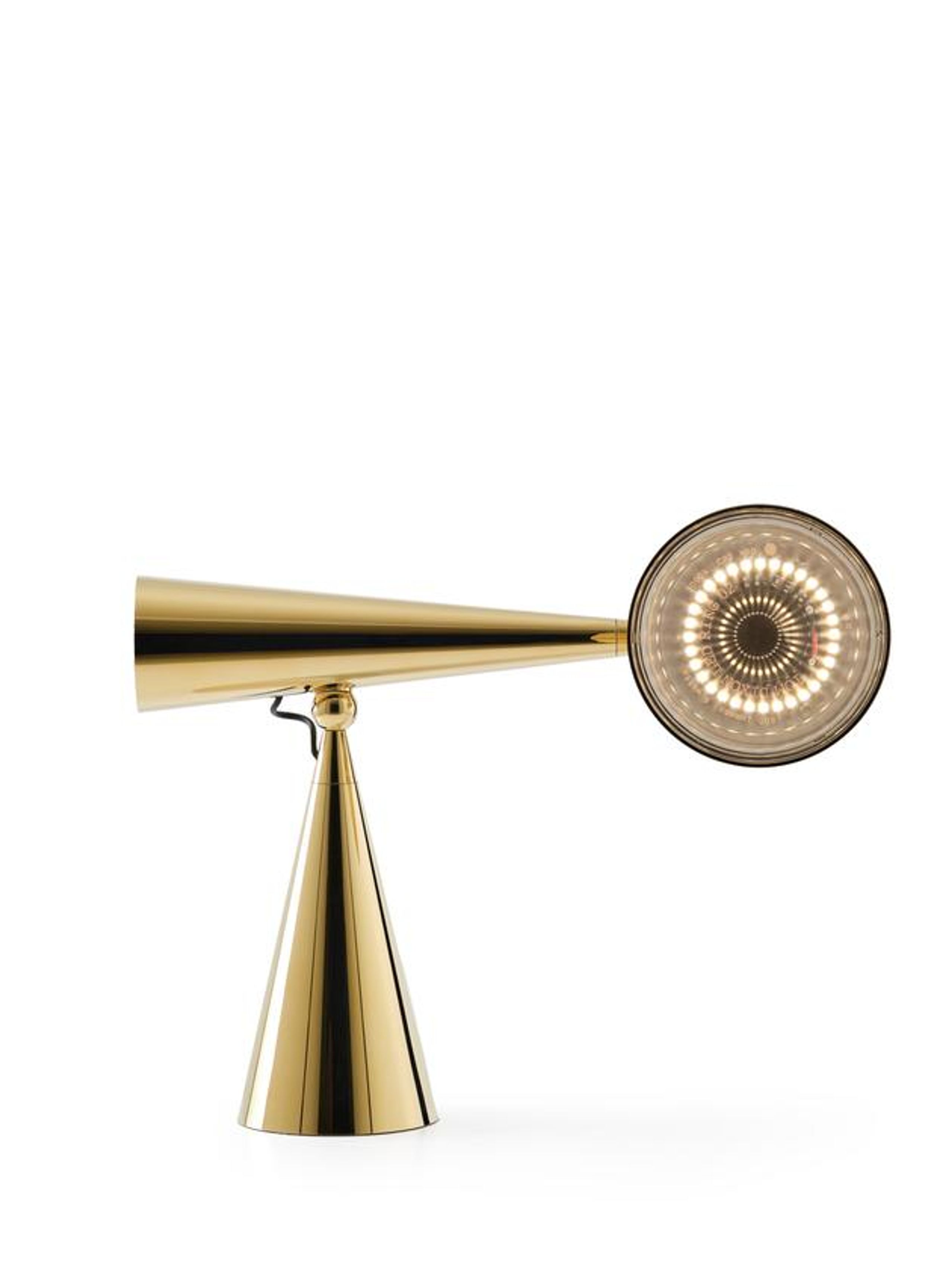 Tom Dixon - Table Lamp - Pose Task Light - Polished Gold