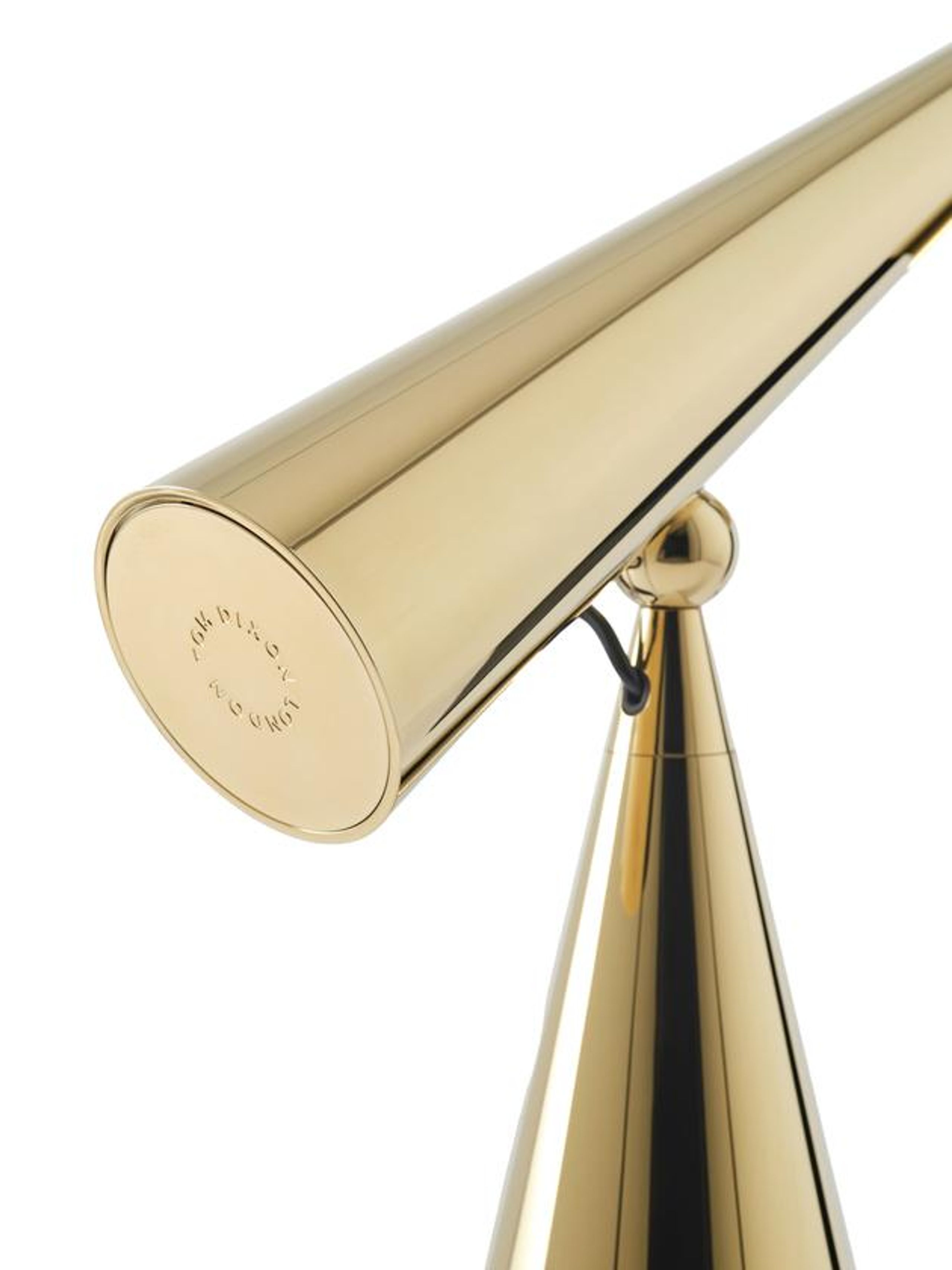 Tom Dixon - Table Lamp - Pose Task Light - Polished Gold