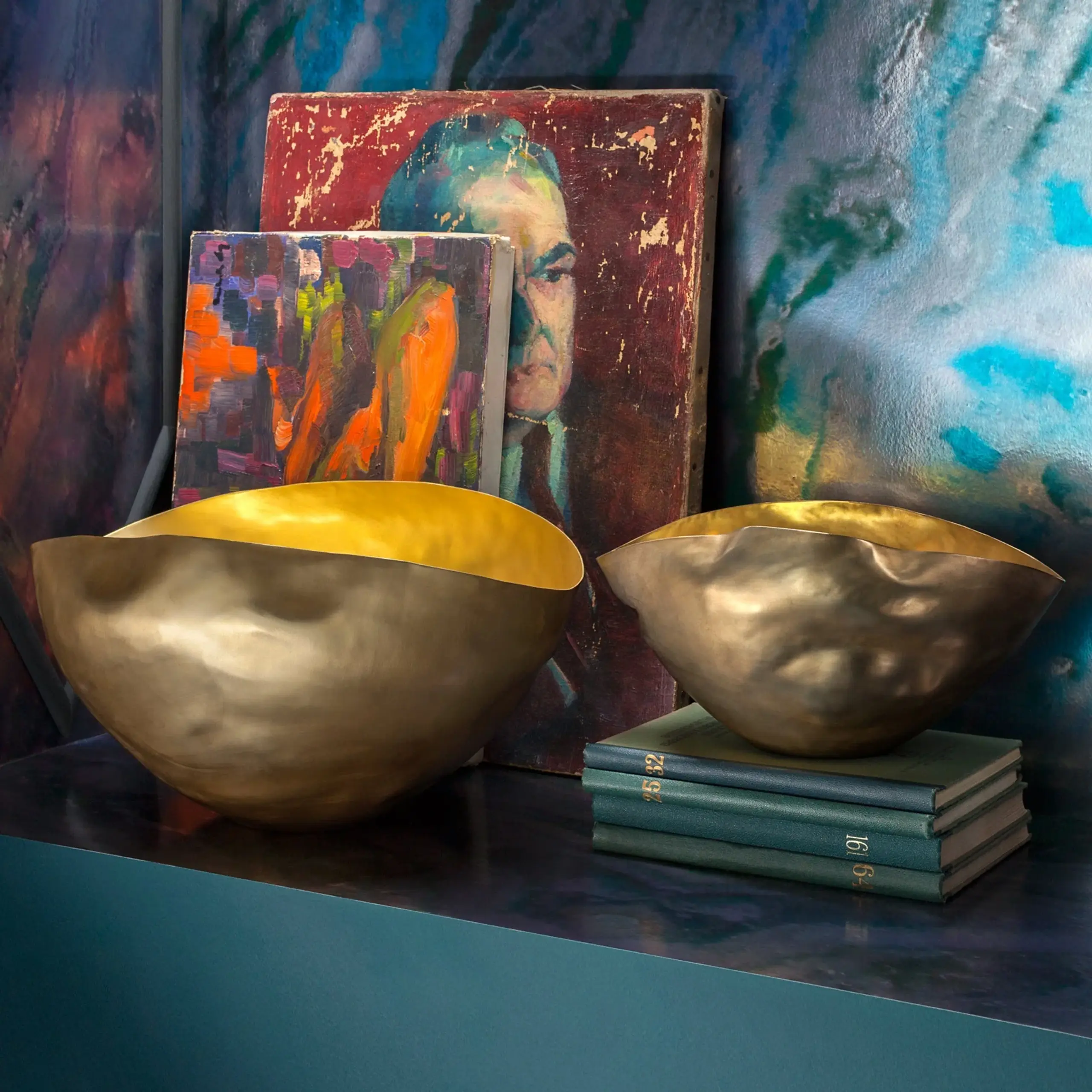 Tom Dixon - Dekorace - Bash Vessel - Matte Gold Large